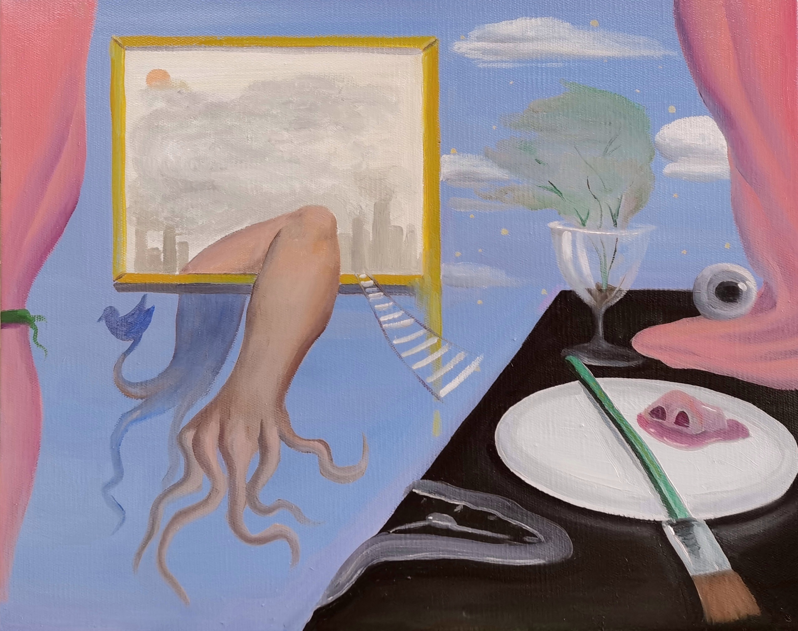 另一个世界40×50cm