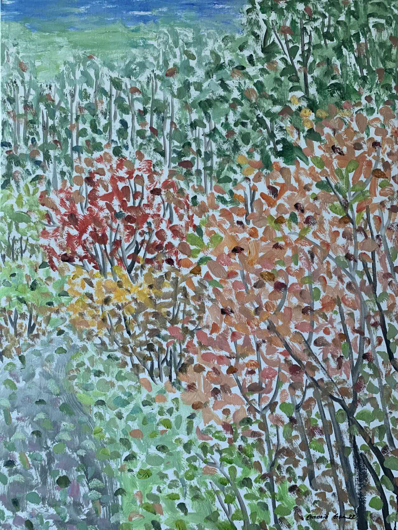 秋韵系列No.9180x60cm