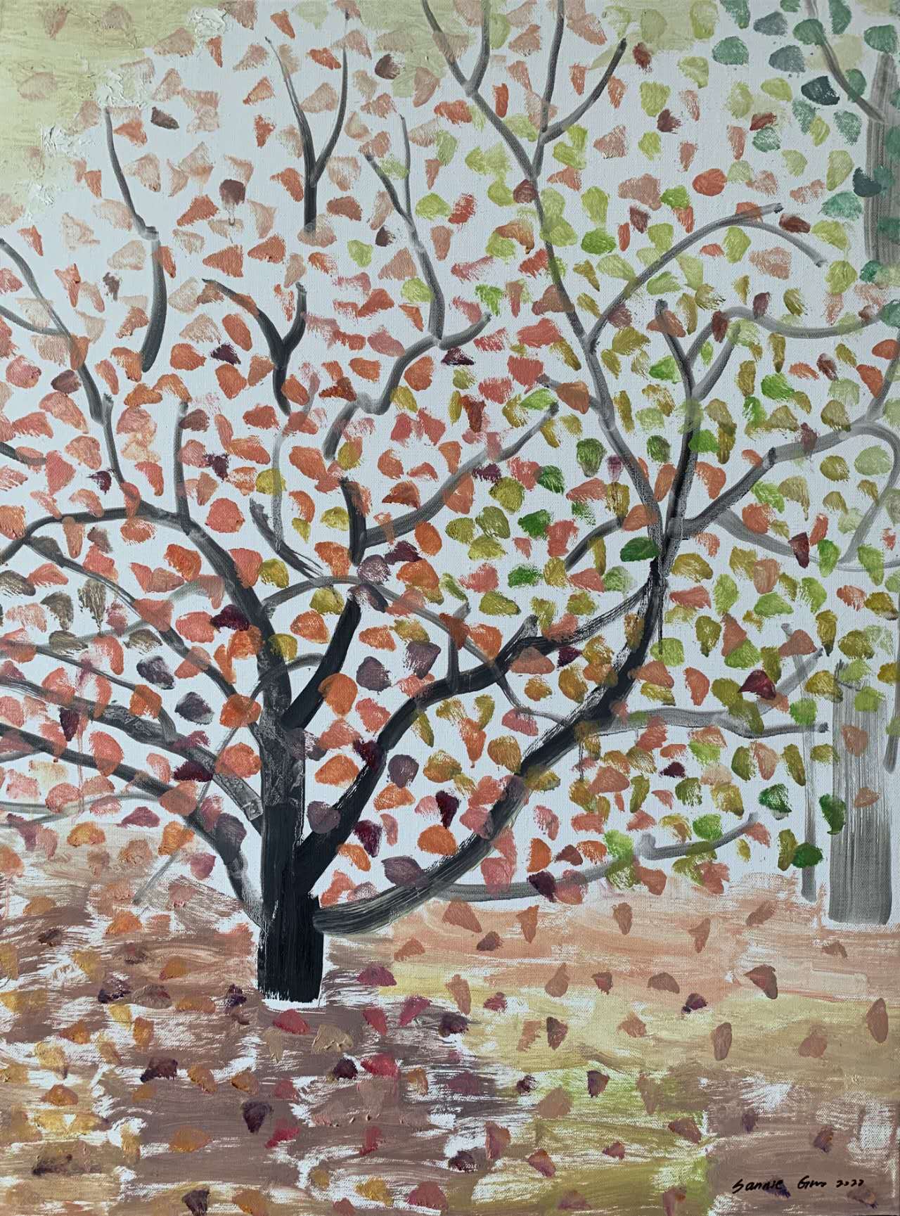 秋韵系列No.9680x60cm