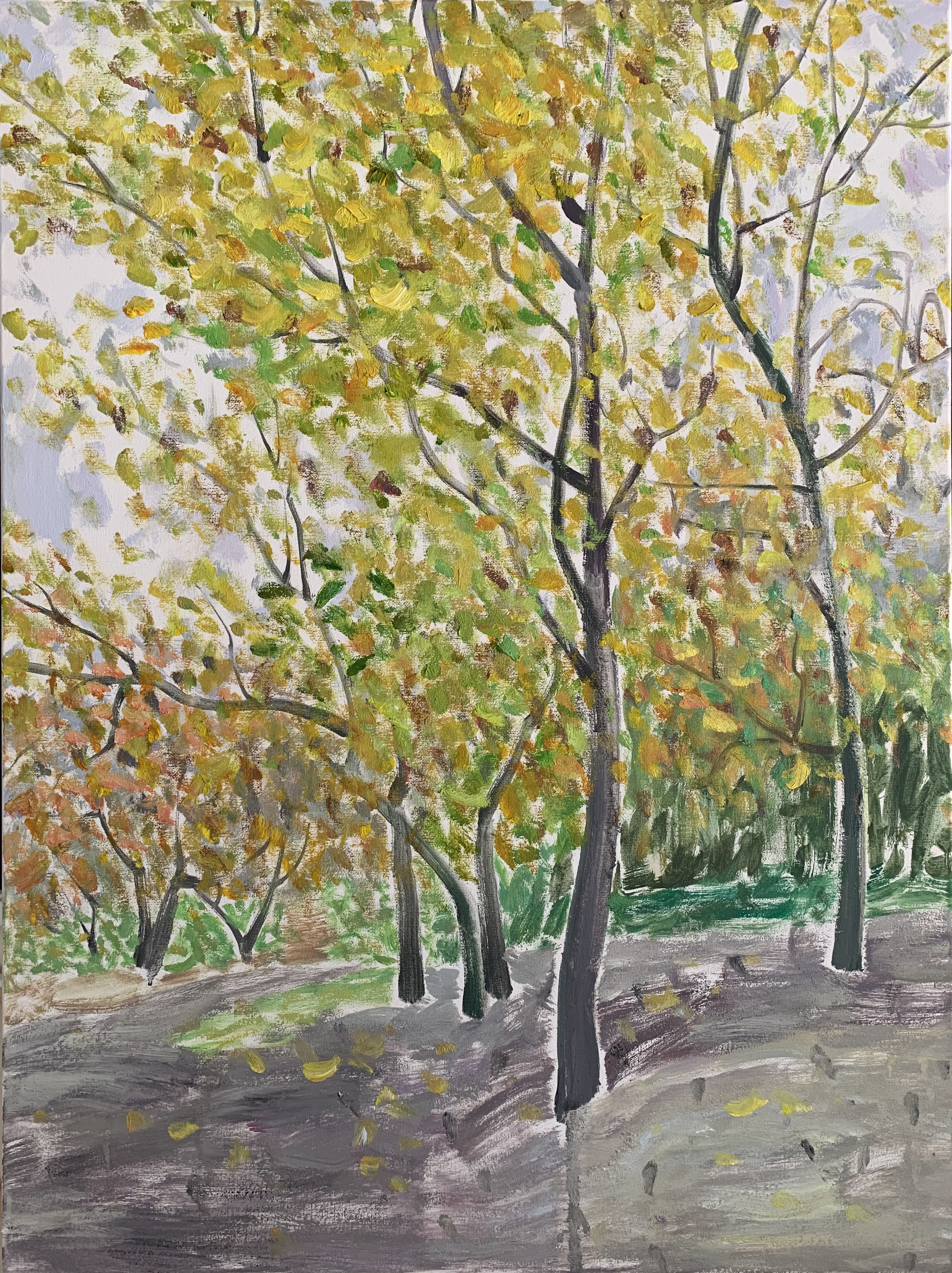 秋韵系列No.3280x60cm
