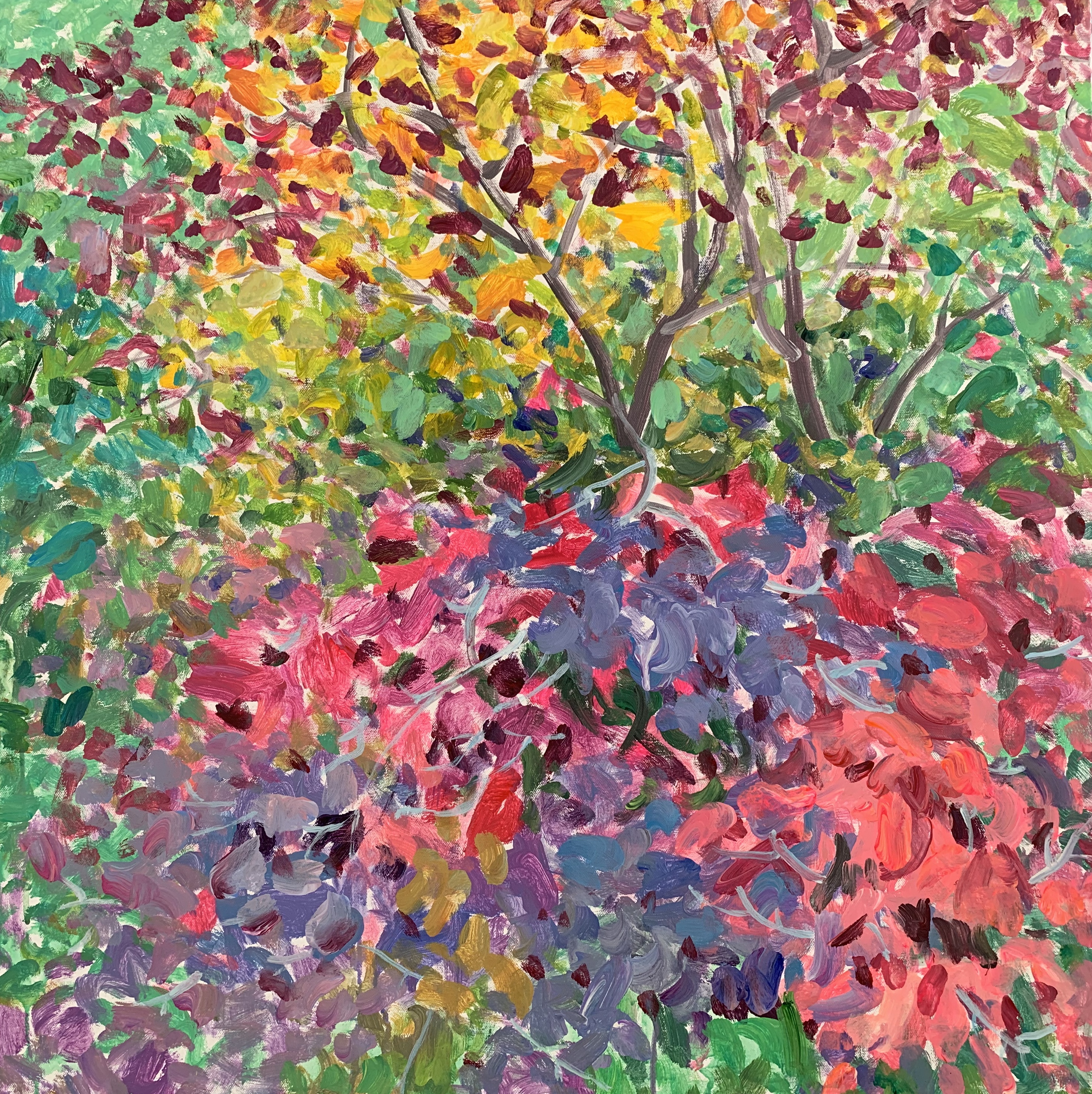 秋韵系列No.3376.2x76.2cm