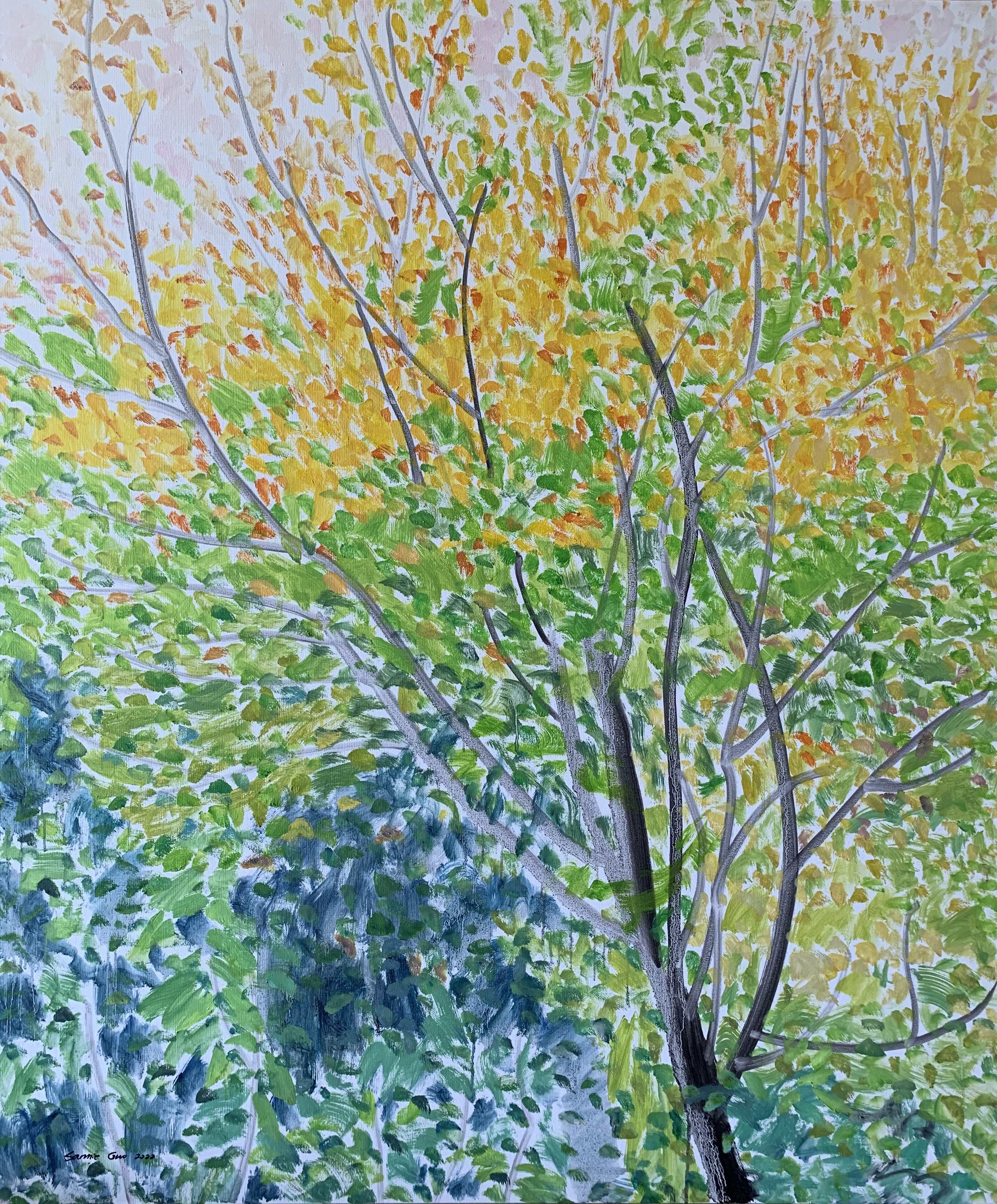 秋韵系列No.75120x100cm
