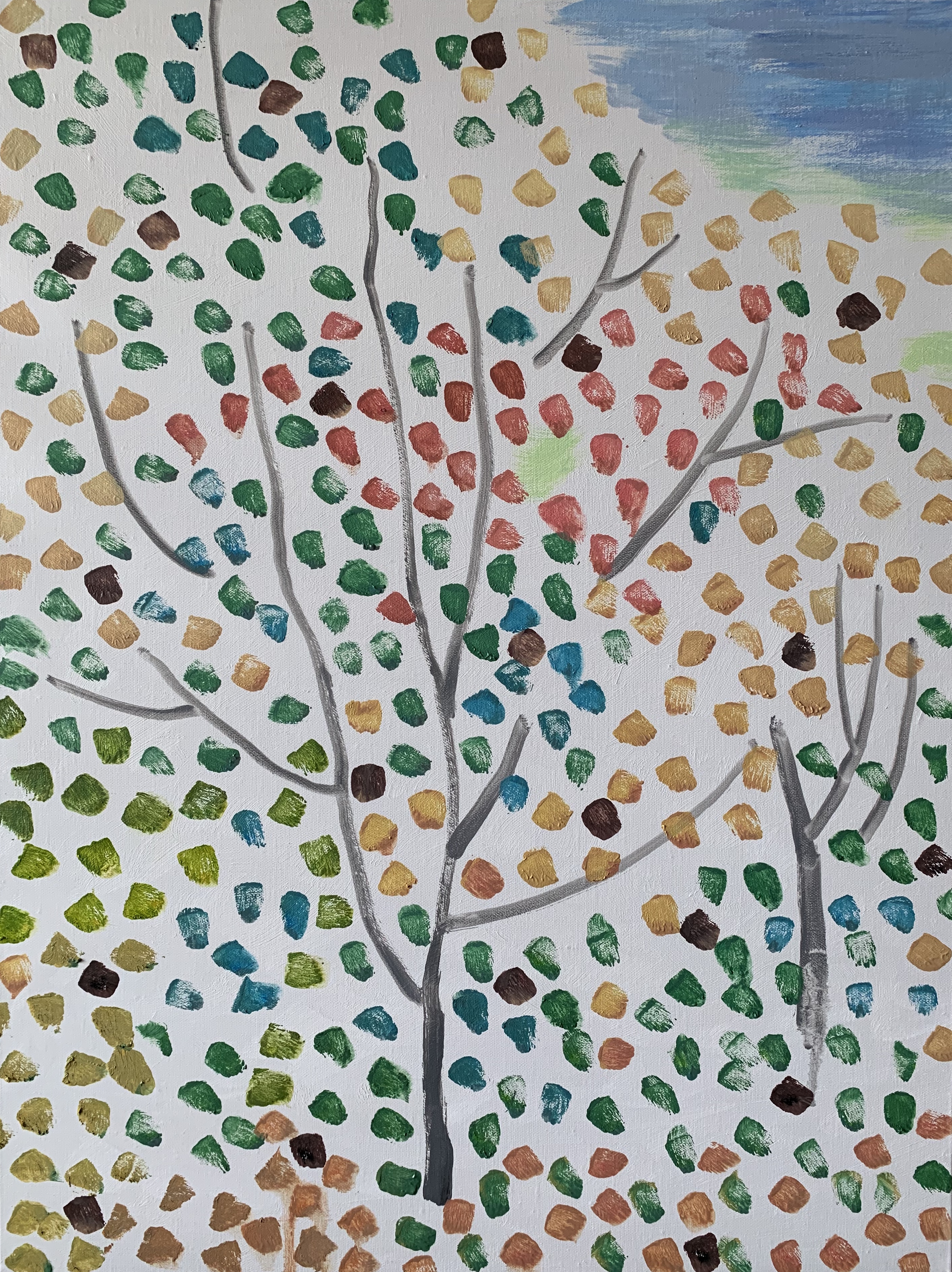 秋韵系列No.8580x60cm