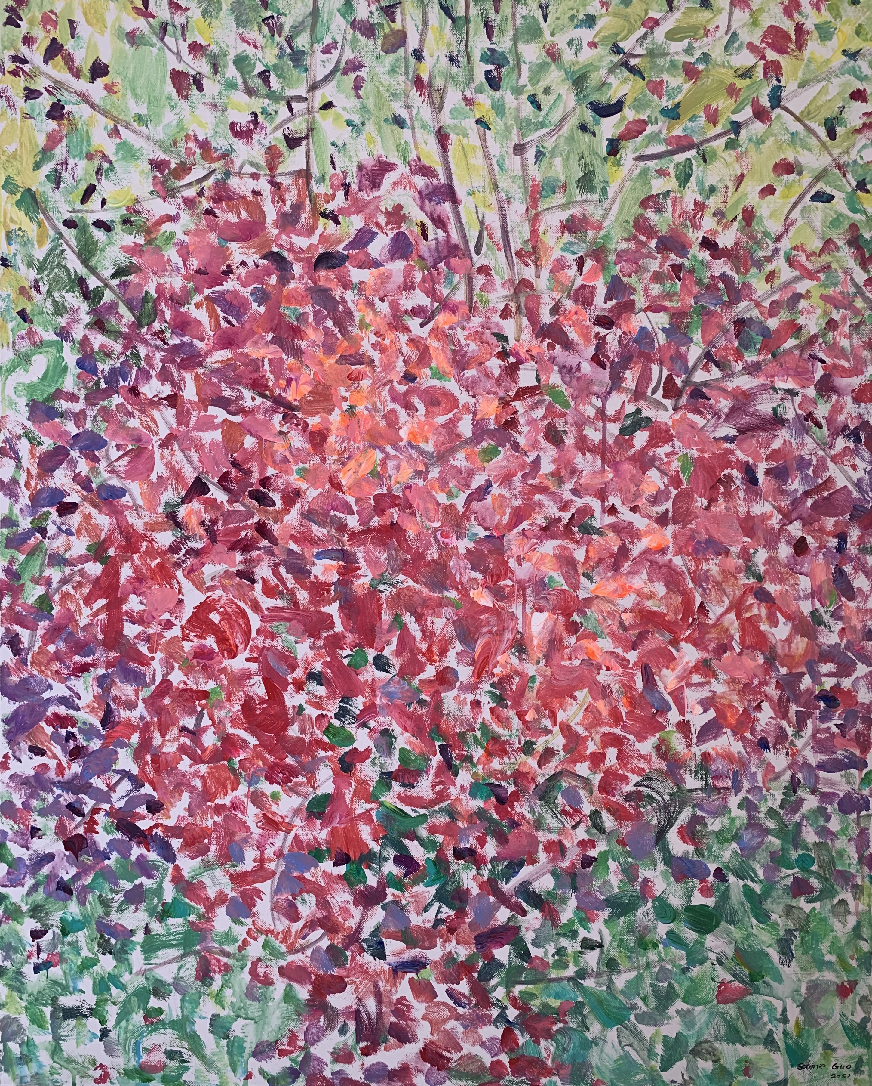 秋韵系列No.4980x60cm