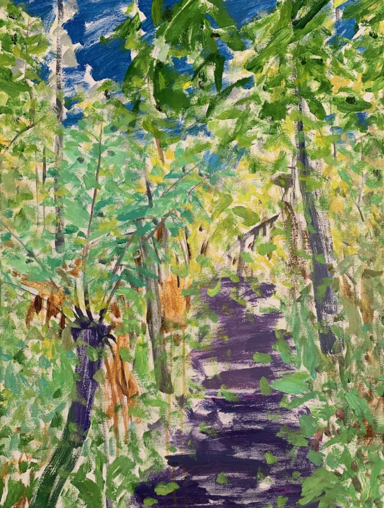 秋韵系列No.41100x80cm