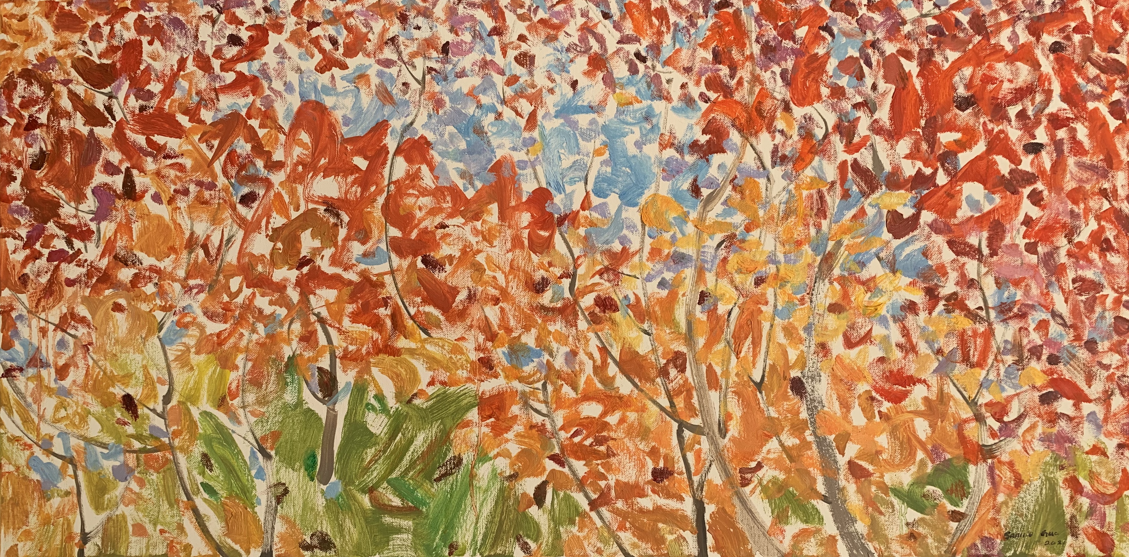 秋韵系列No.44122x51cm