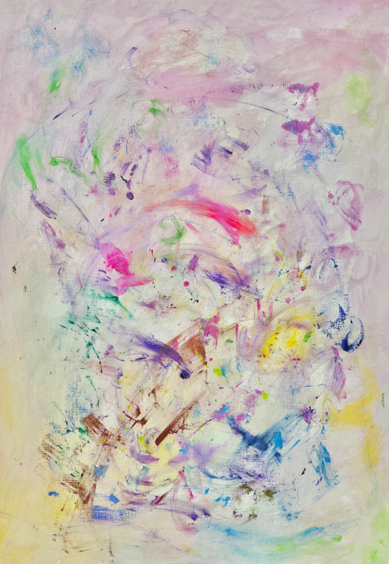 浮游系列553×76cm