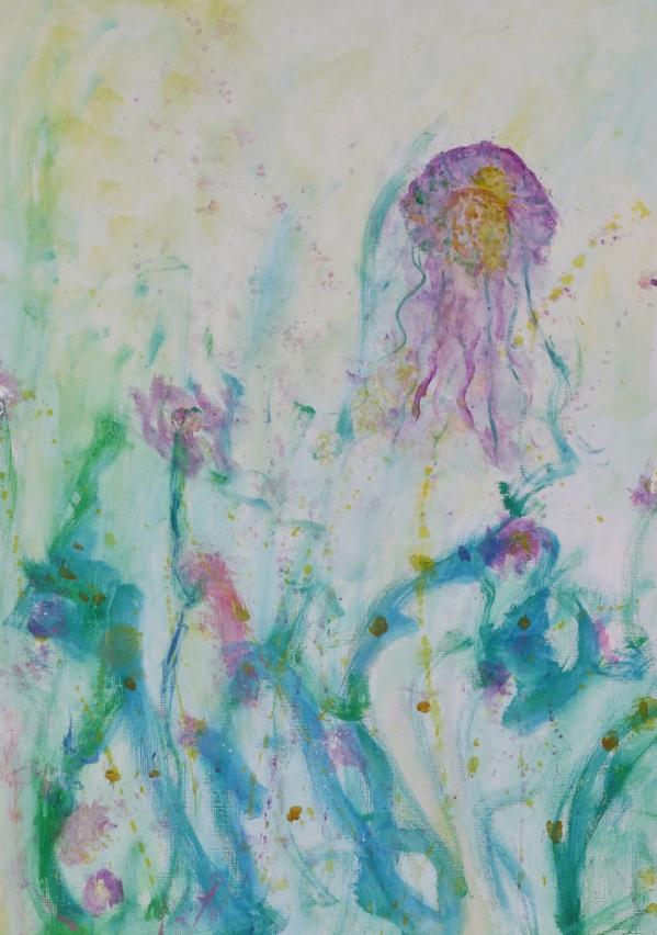 浮游系列853×76cm