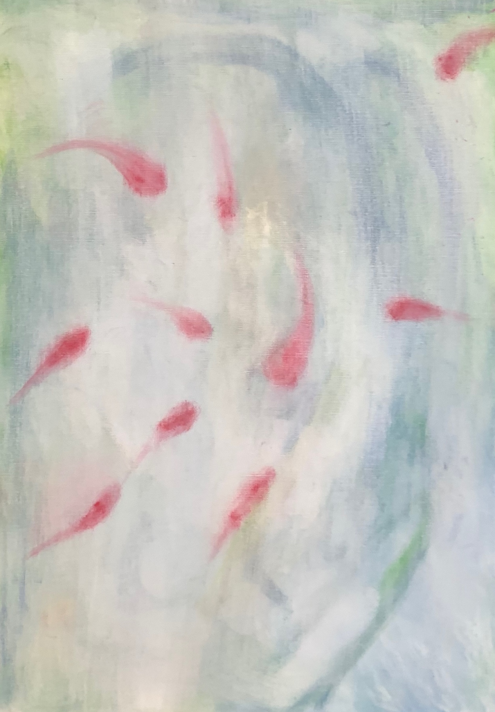 浮游系列153×76cm