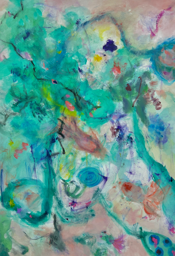 浮游系列453×76cm