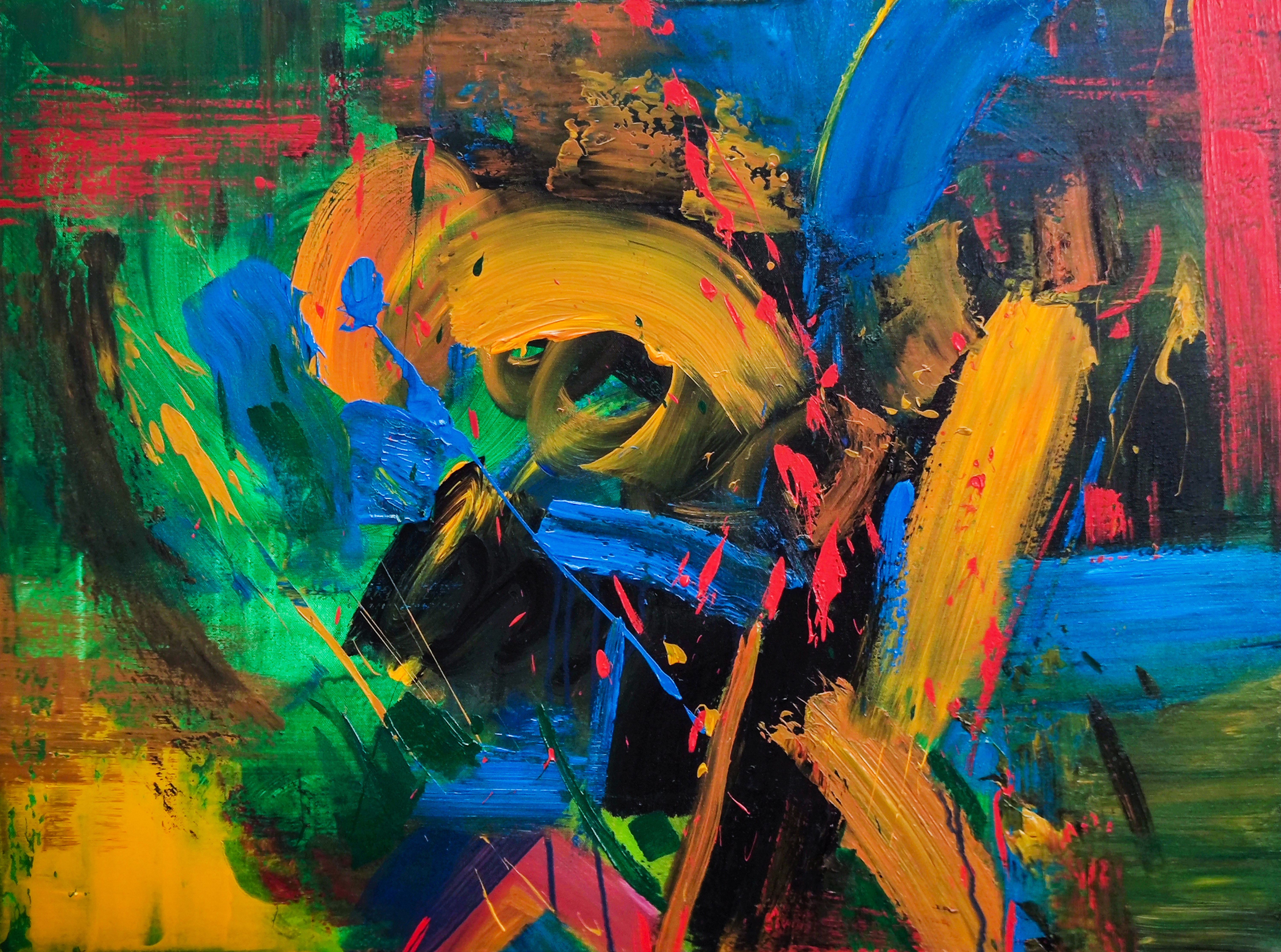《涌·生命》60x80cm