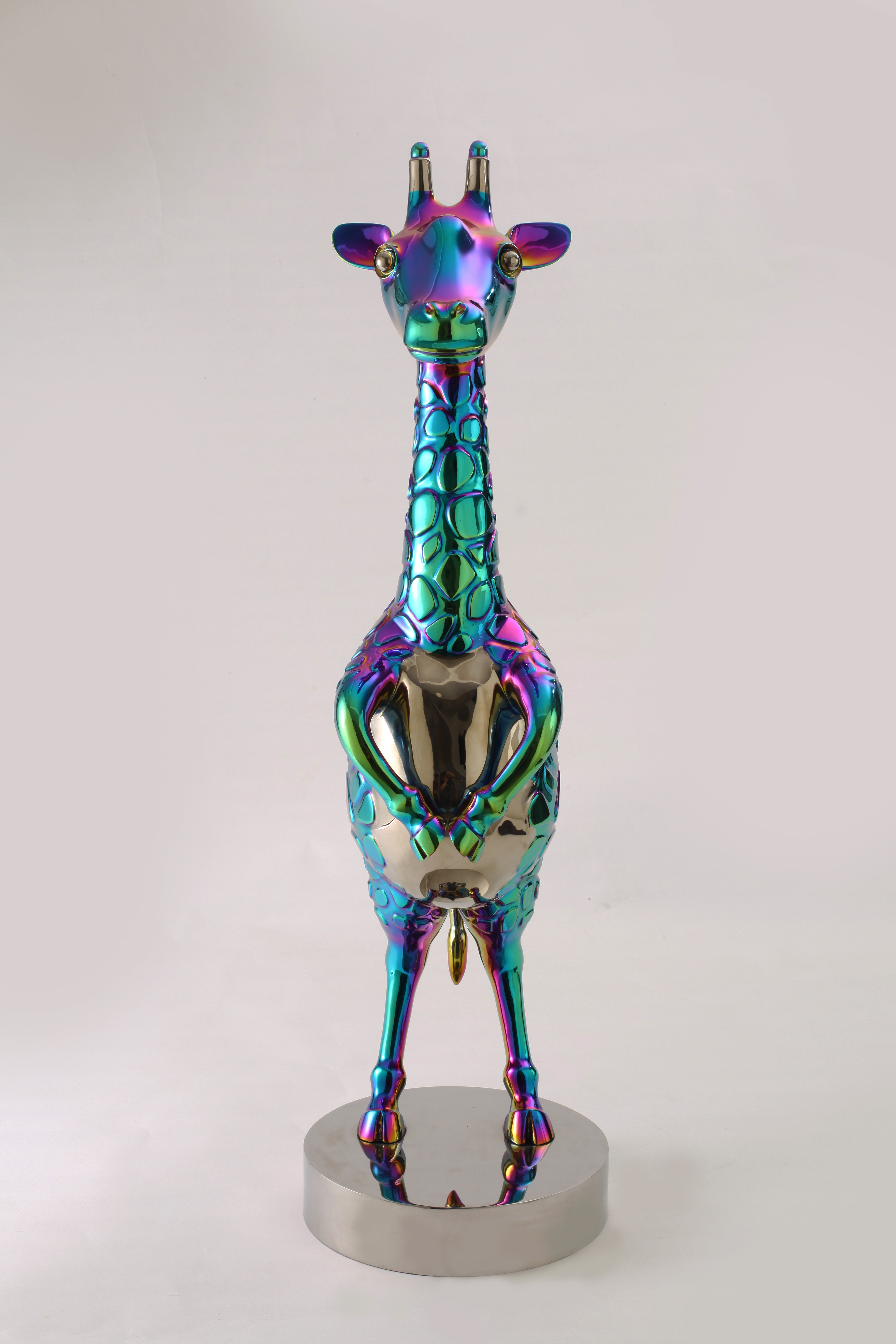 心系列（长颈鹿二）123×23×78cm