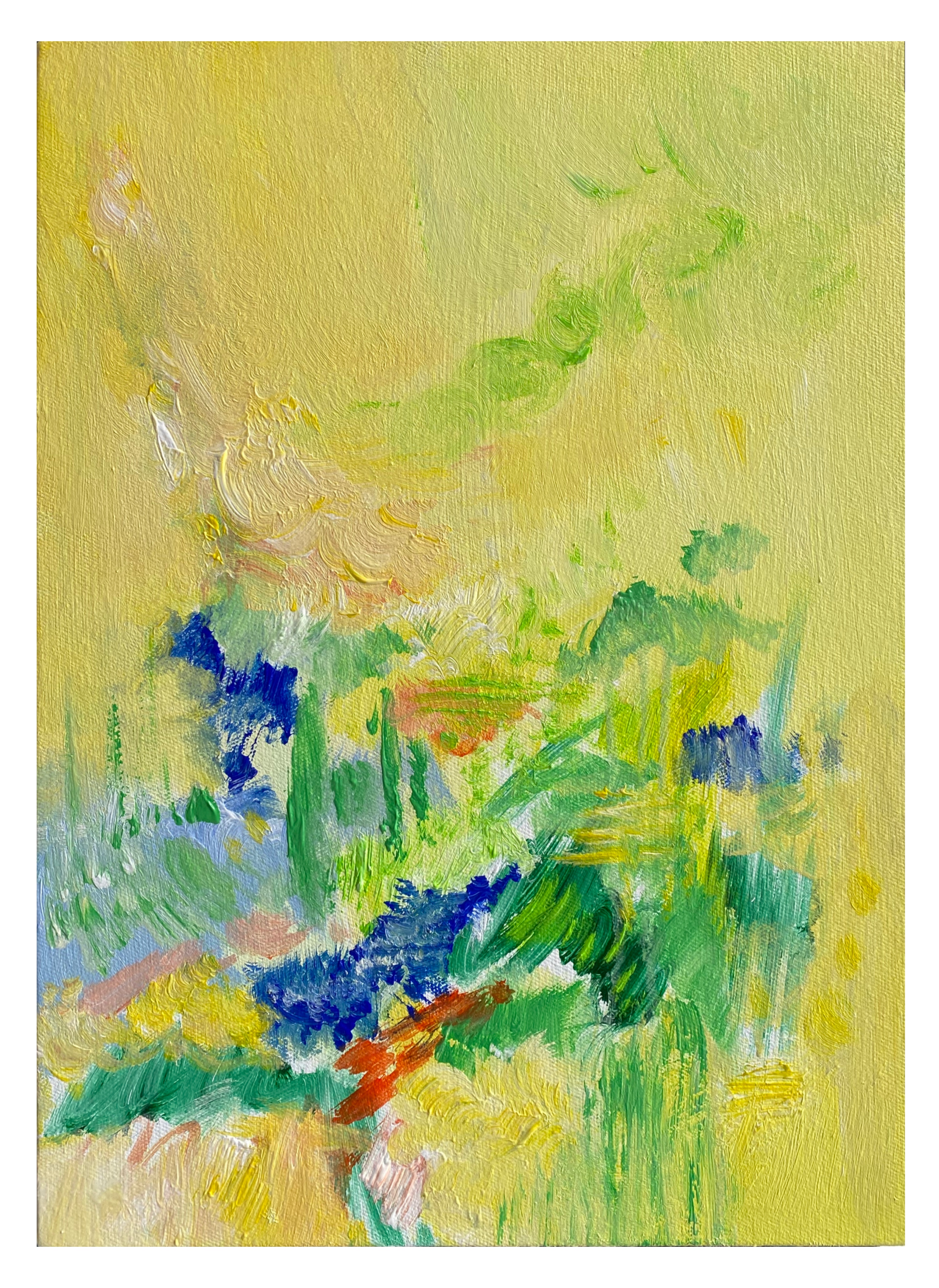 《梦田花语之一》60x50cm