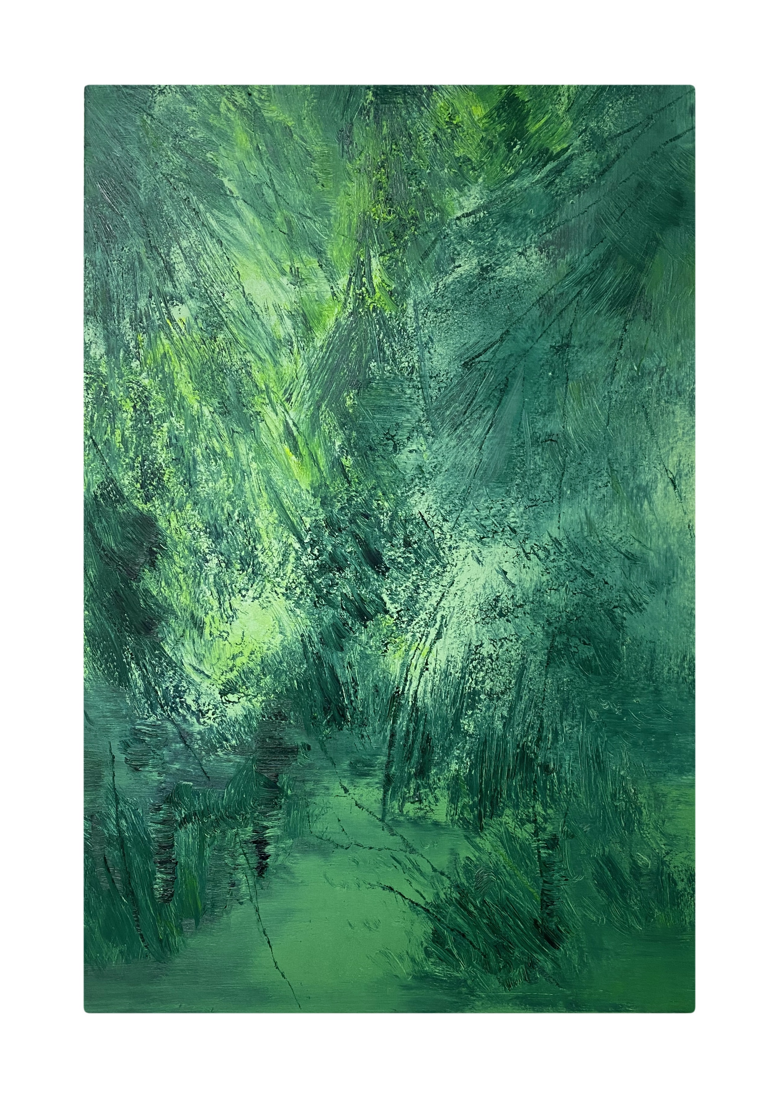 《许诺给精灵的花园之一》90×60cm