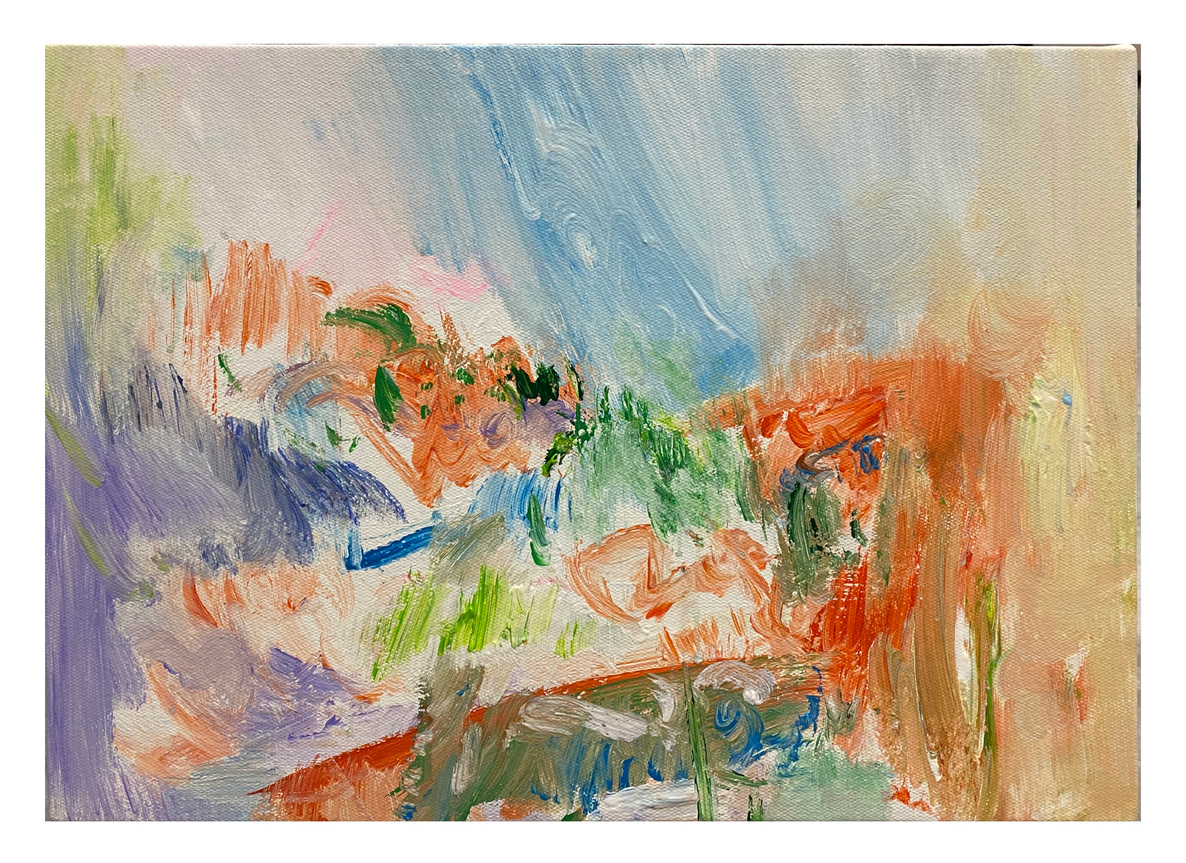 《梦田花语之五》60x50cm