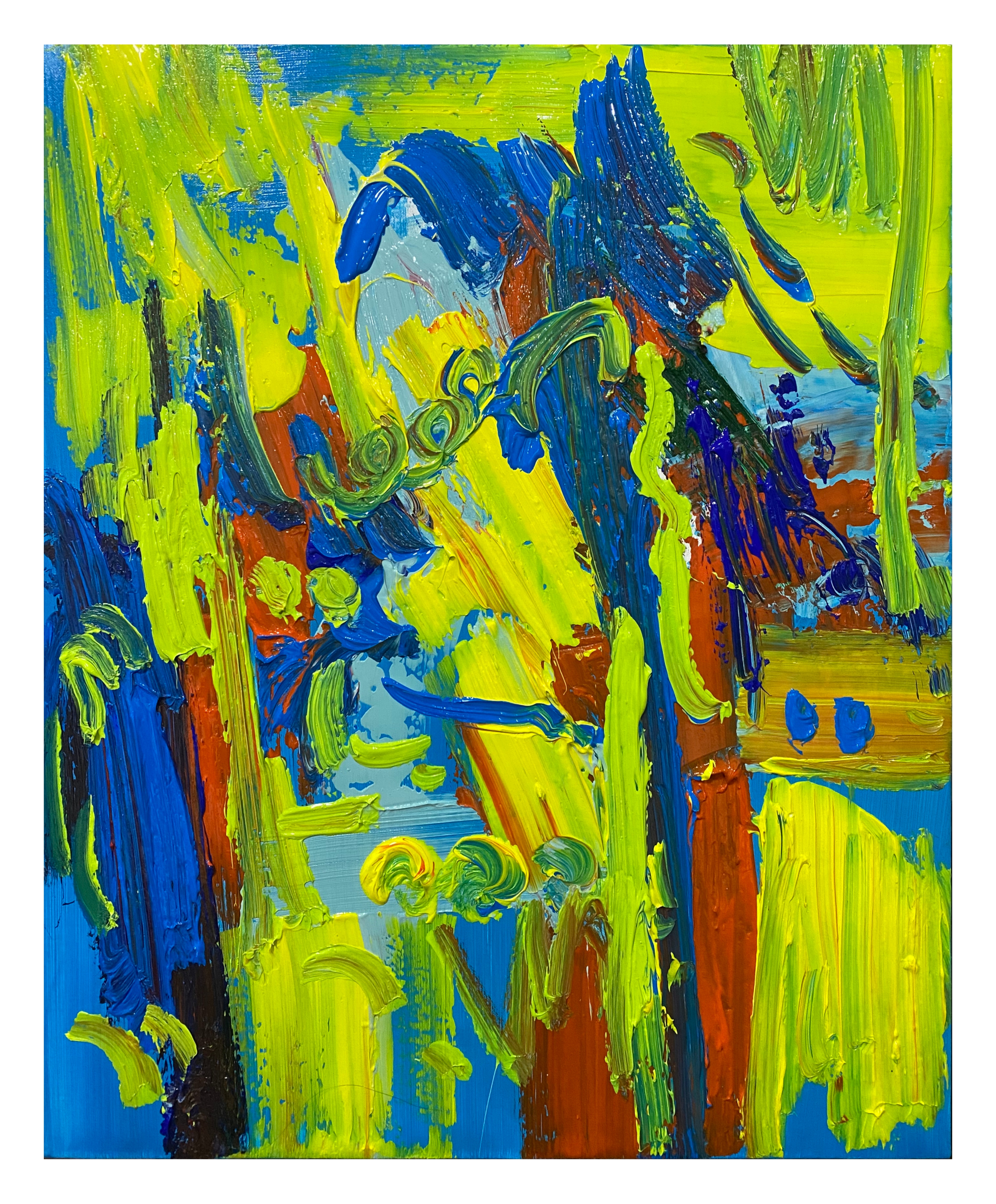 抽象系列no·二二60x50cm