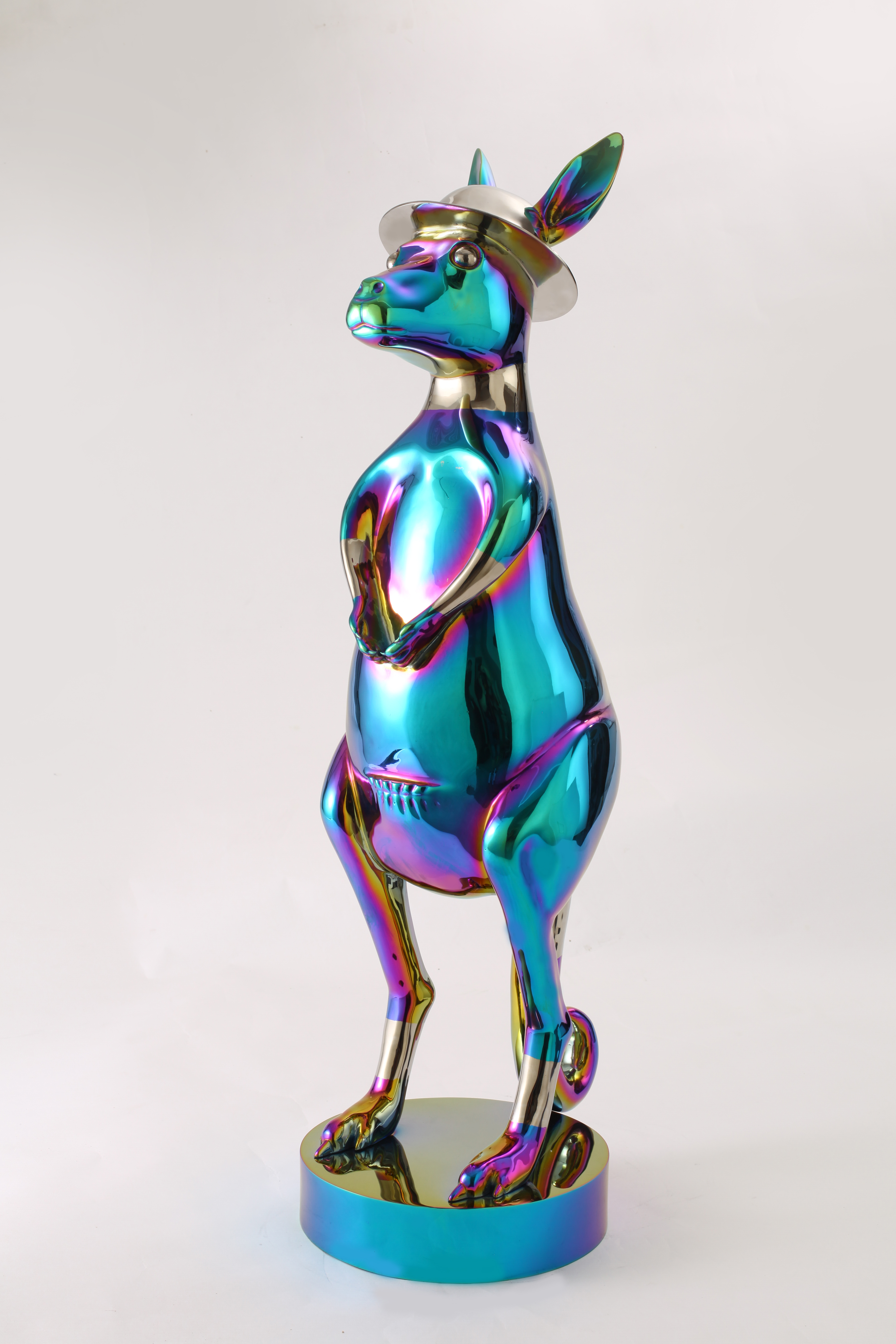 心系列（袋鼠二）226×22×78cm