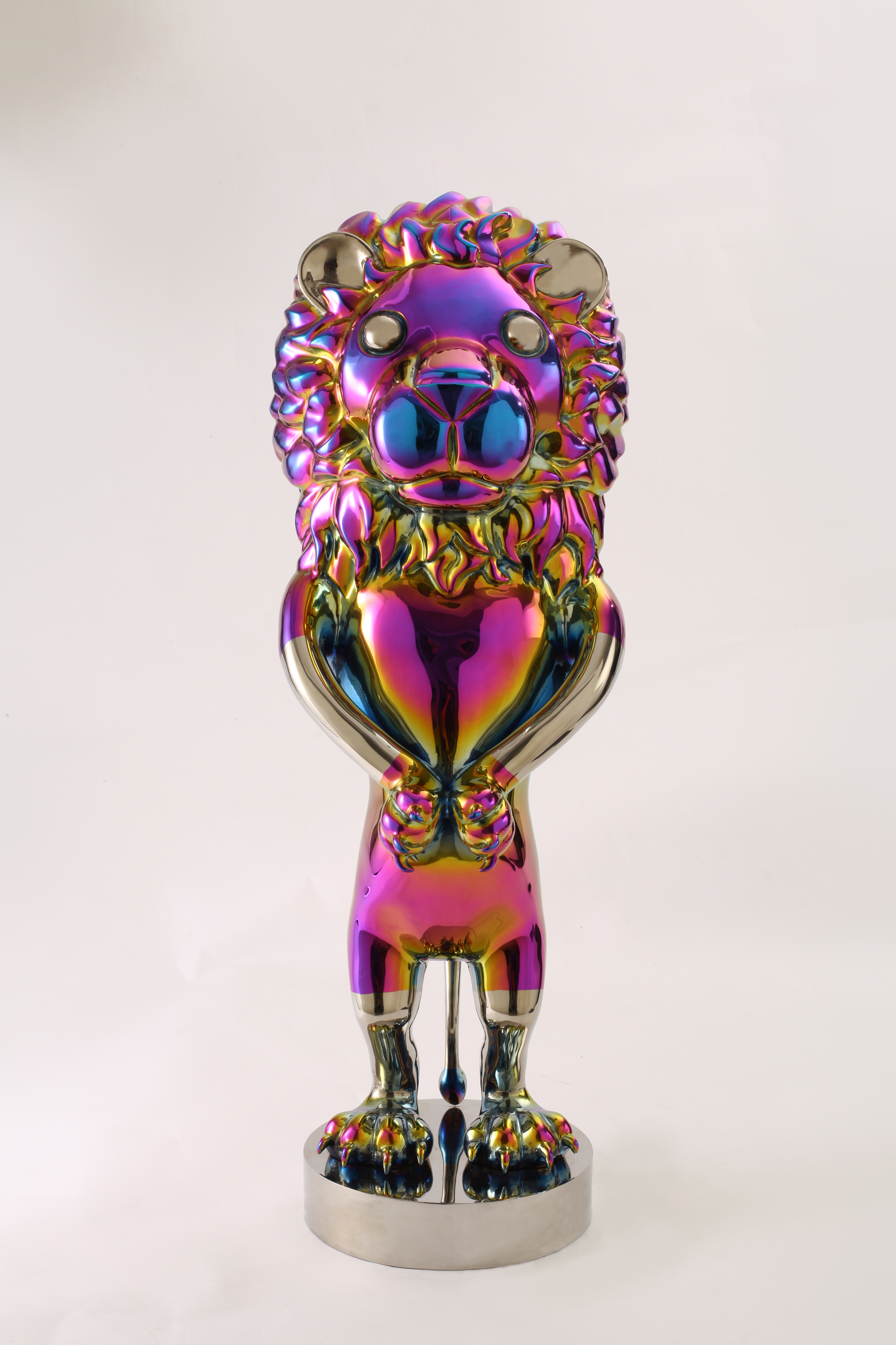 心系列（狮子一）128×32×78cm