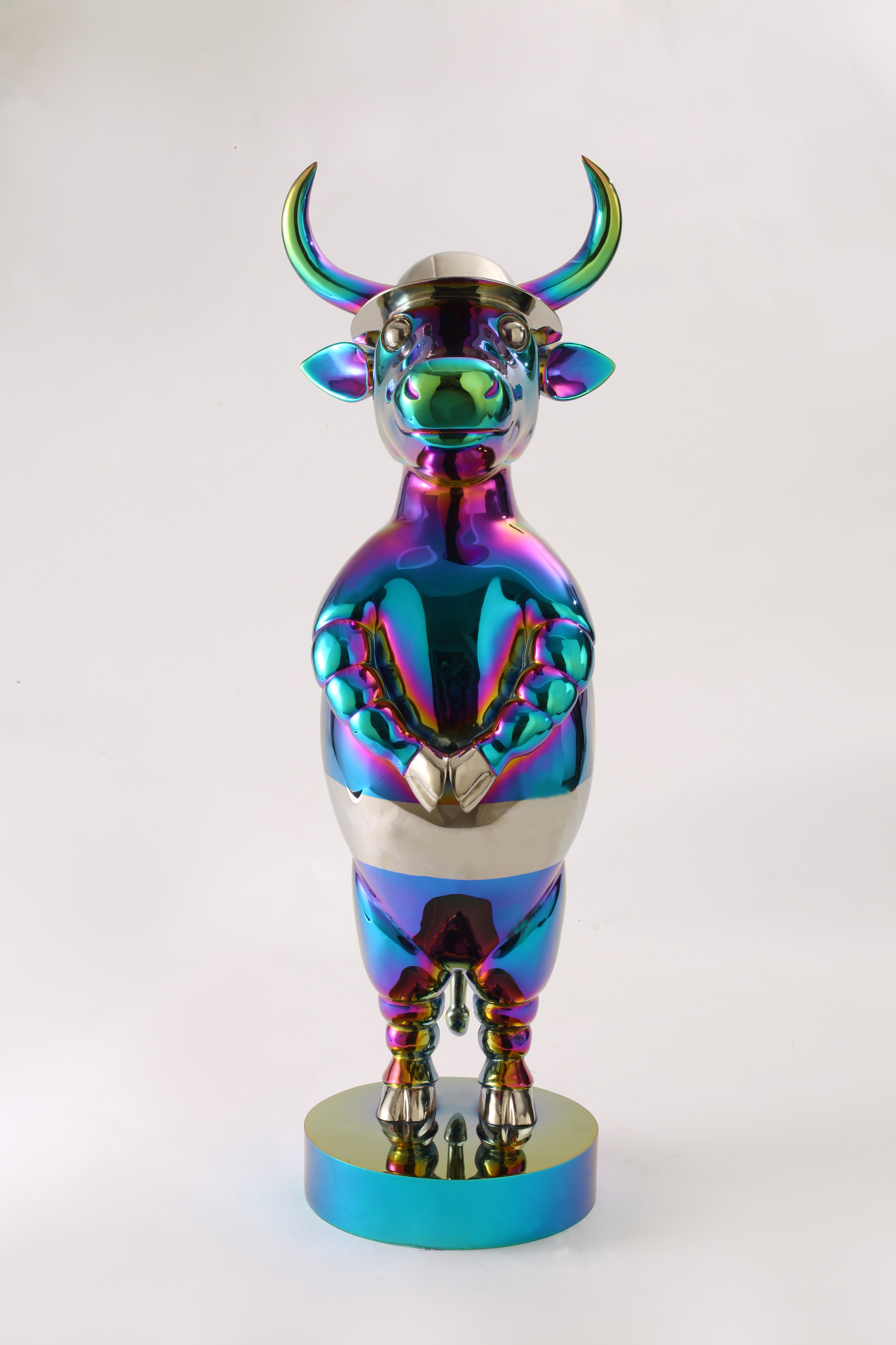 心系列（牛头梗一）226×28×78cm
