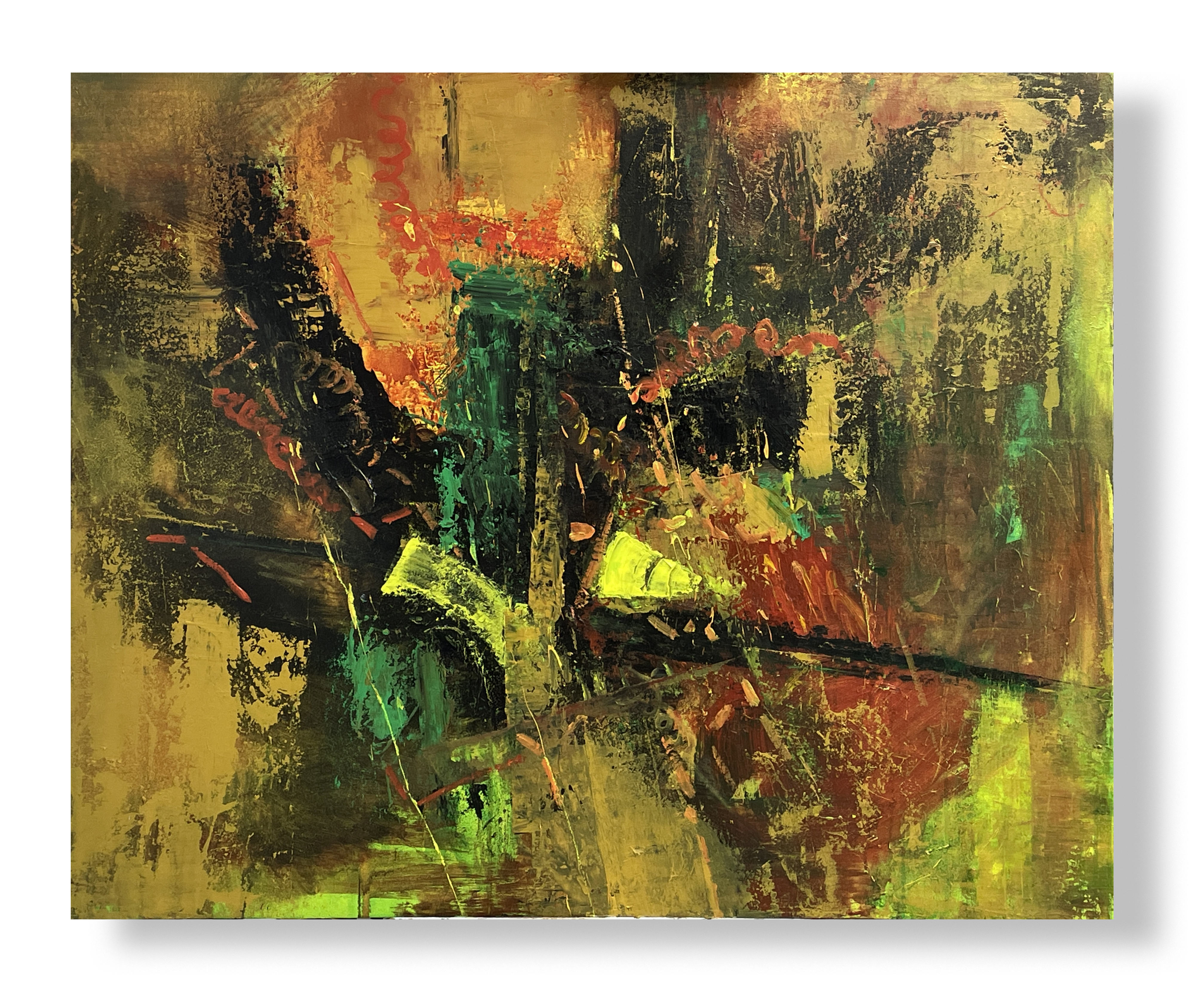 《秋韵·情》120x100cm