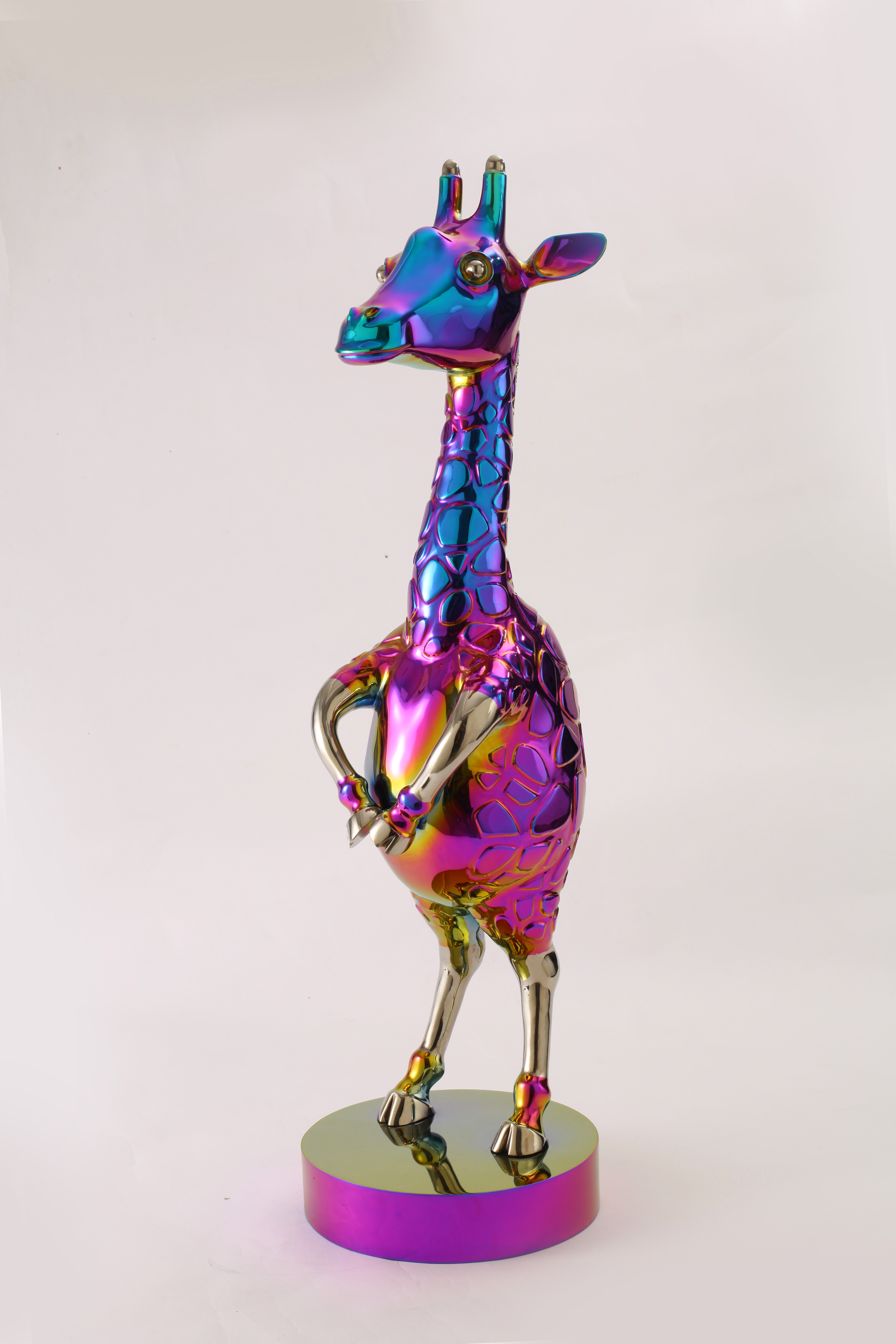 心系列（长颈鹿一）1223×23×78cm