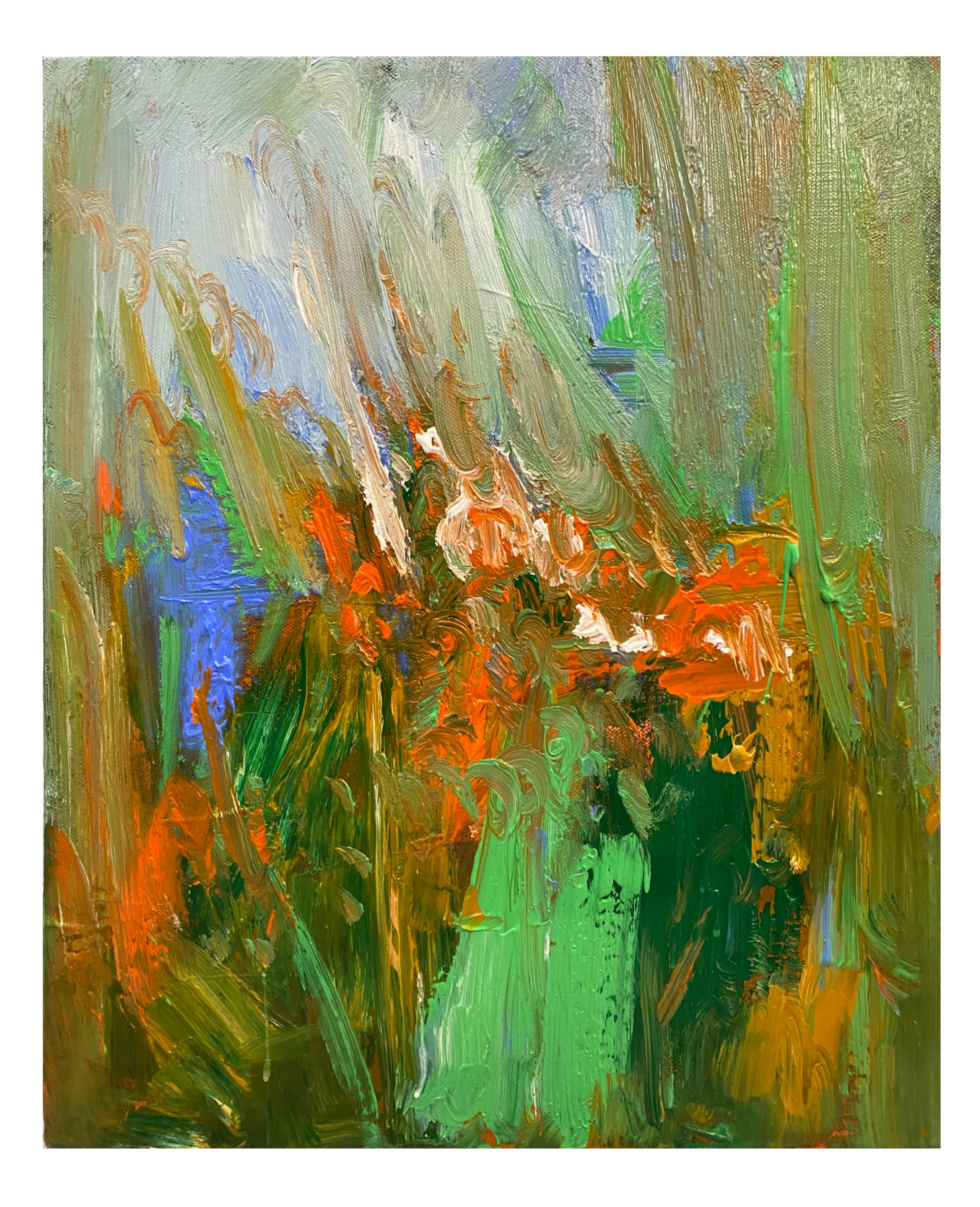 《许诺给精灵的花园之三》60×50cm