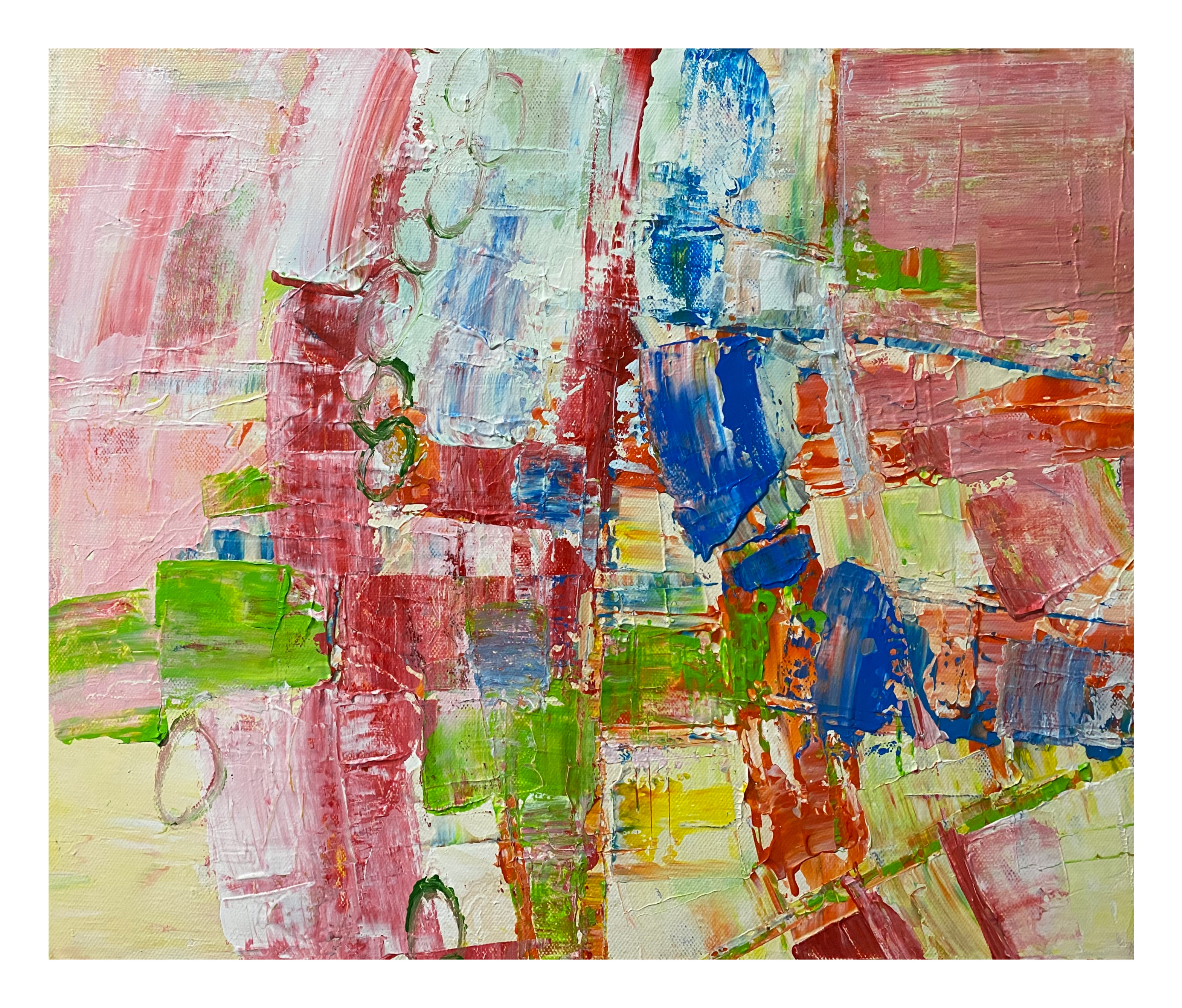 抽象系列no·九60x50cm