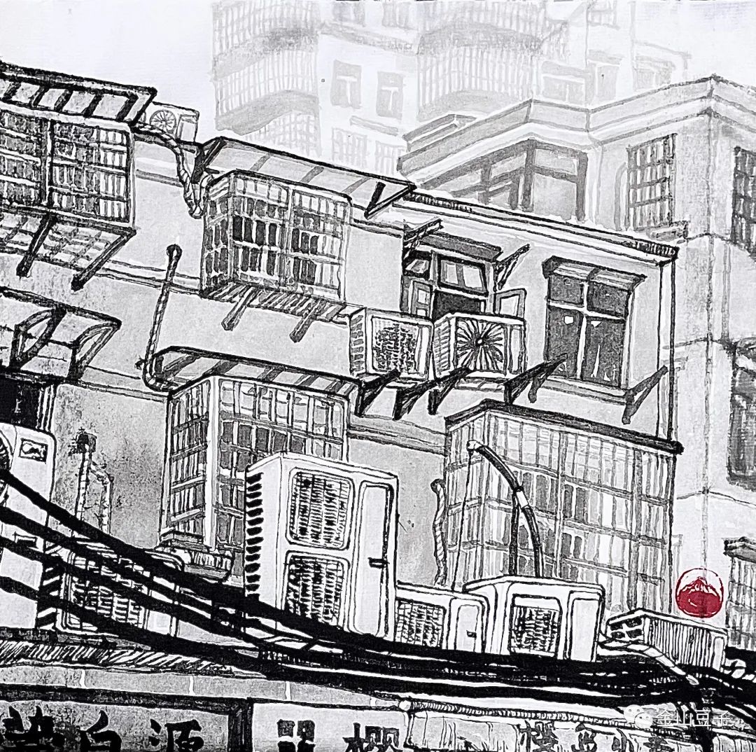 空調機26.5x26.5cm