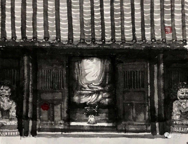 誰默畫28.5x20.5cm