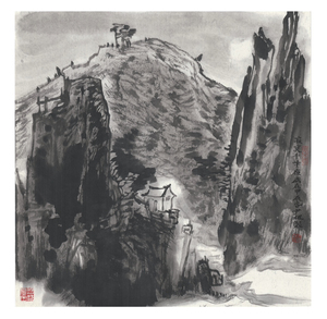 寂寞千峰夜