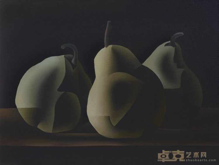 任诒春《三个梨》｜ Ren Yichun, Three pears