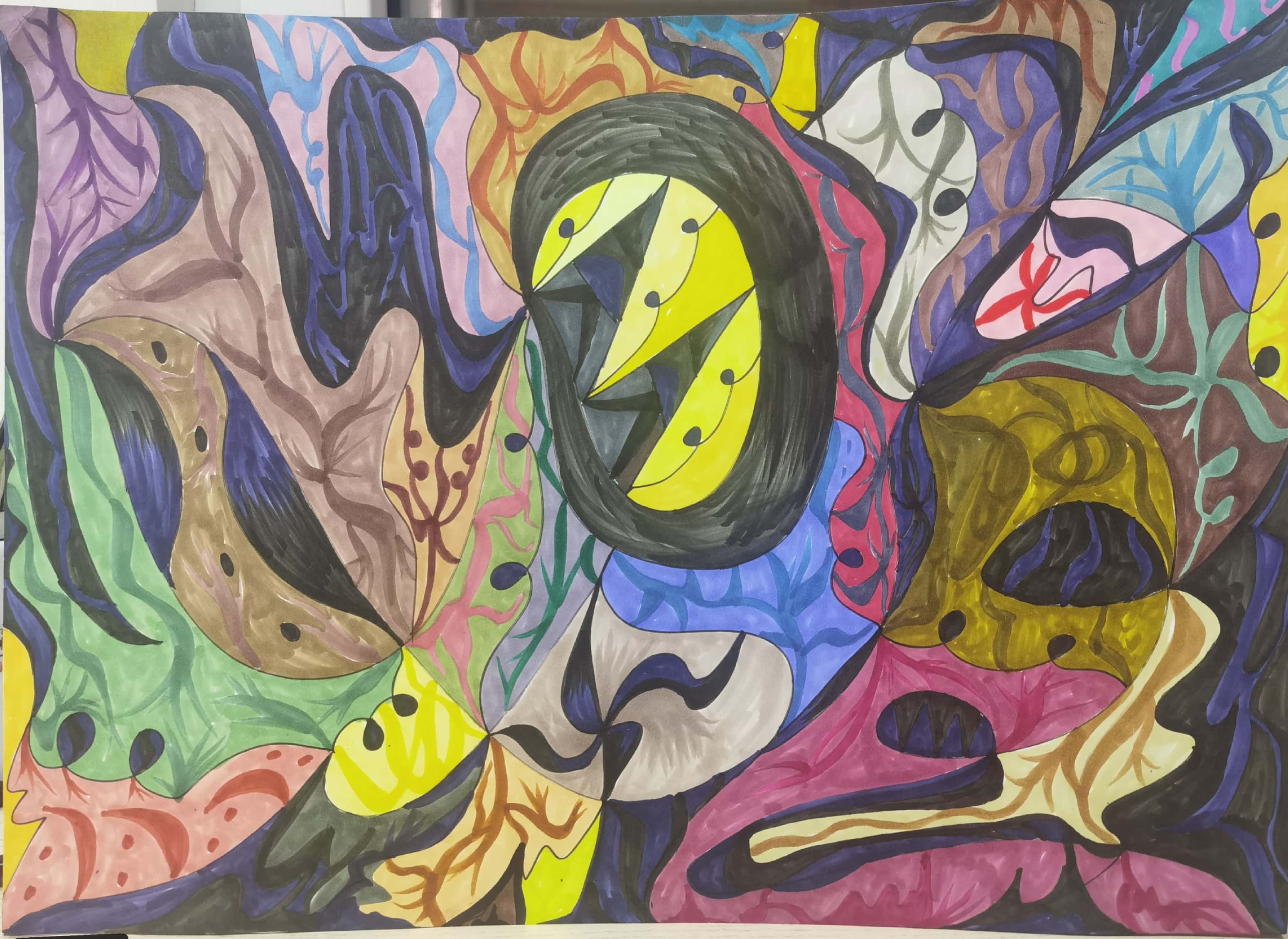 无名38×53cm