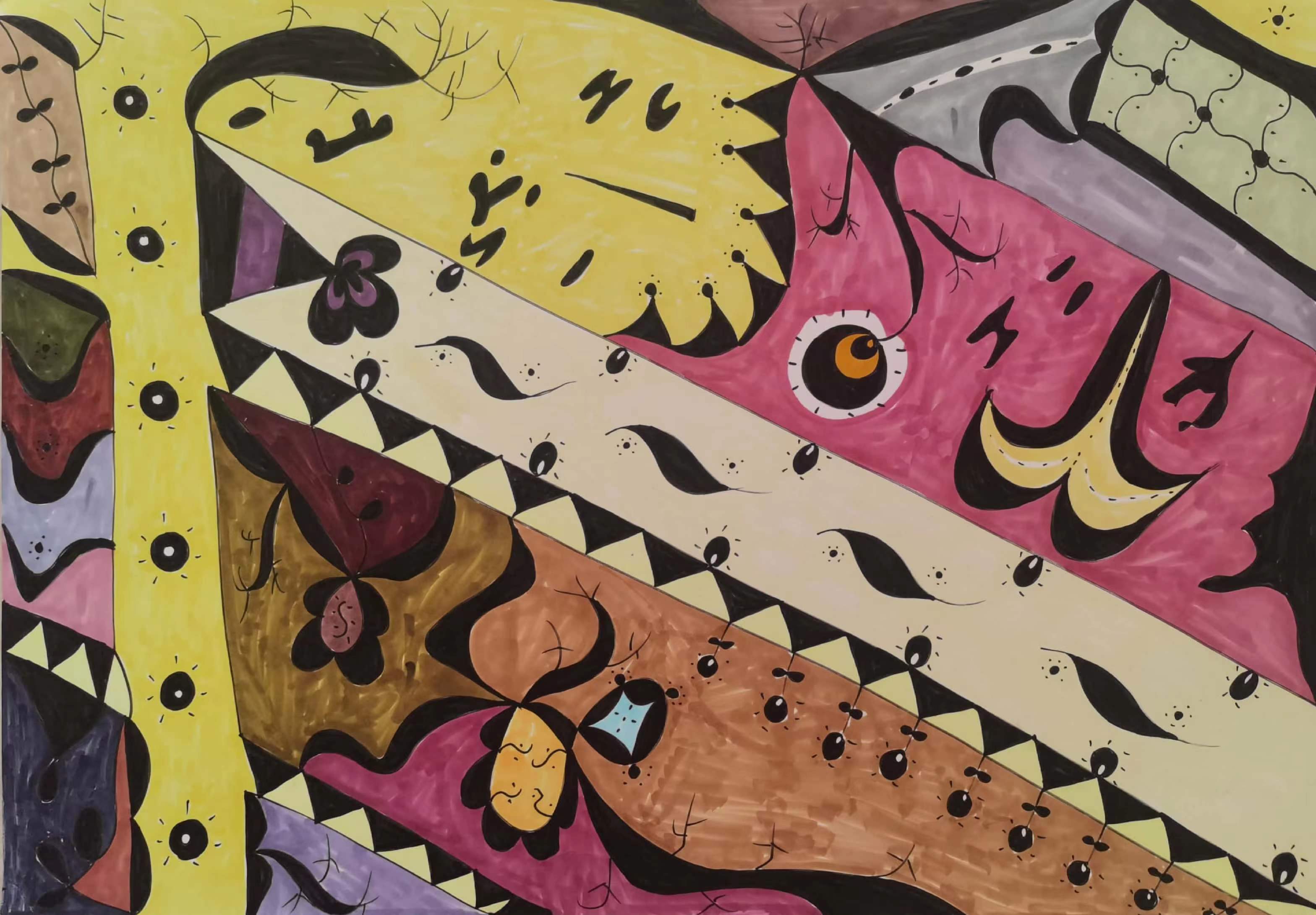 无名38×53cm