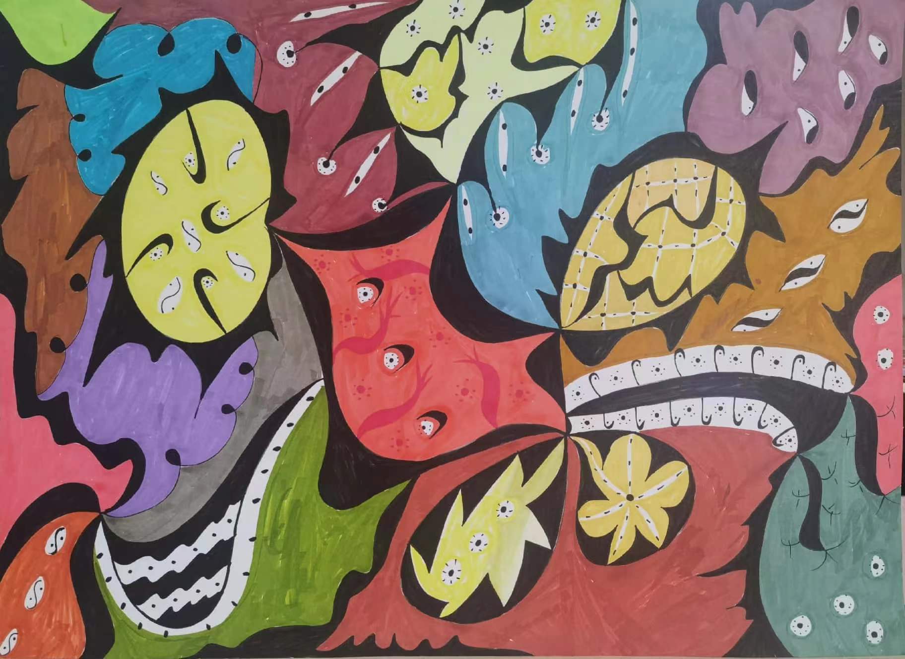 无名38×53cm