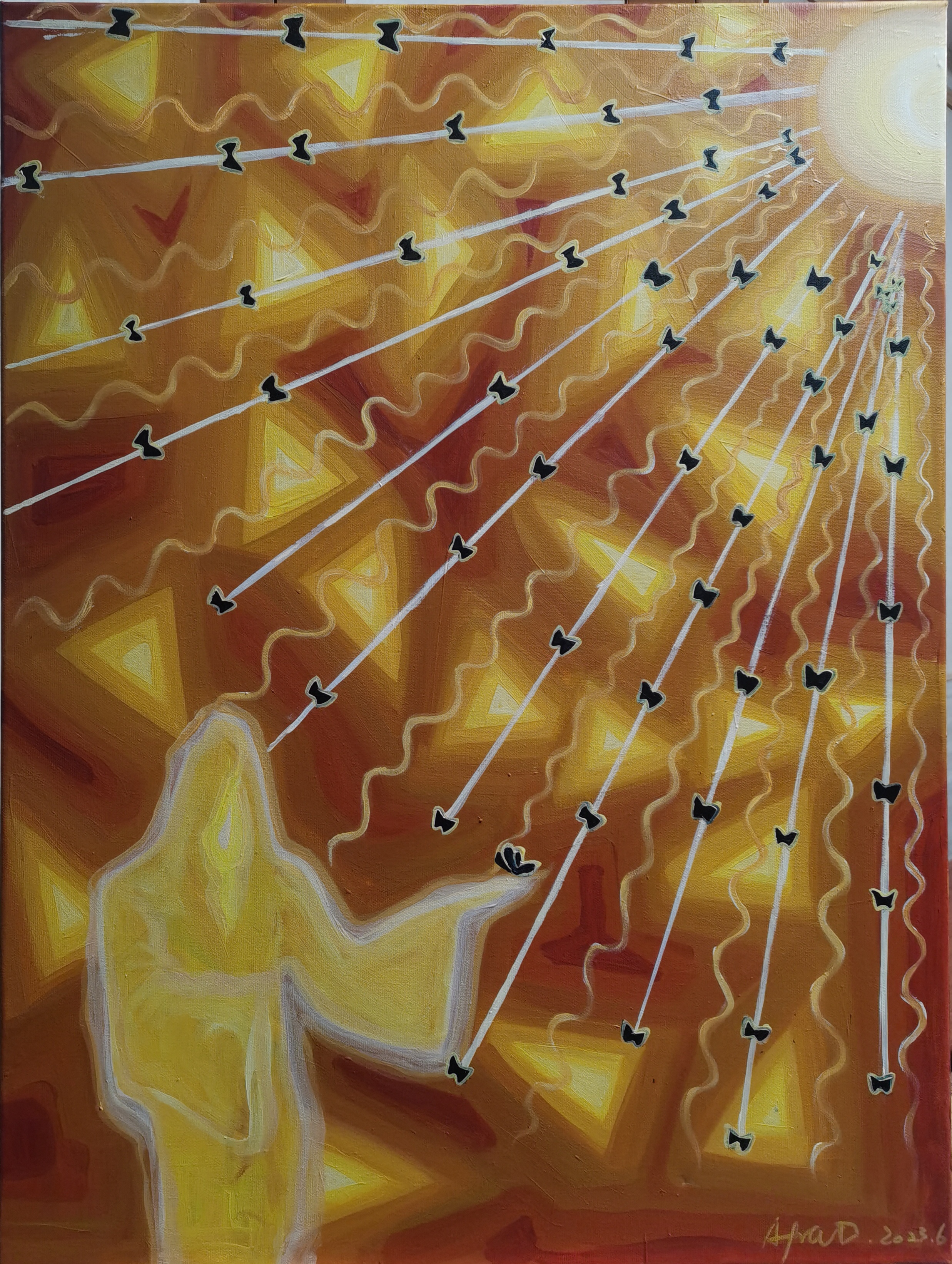 时间旅行者60×80cm