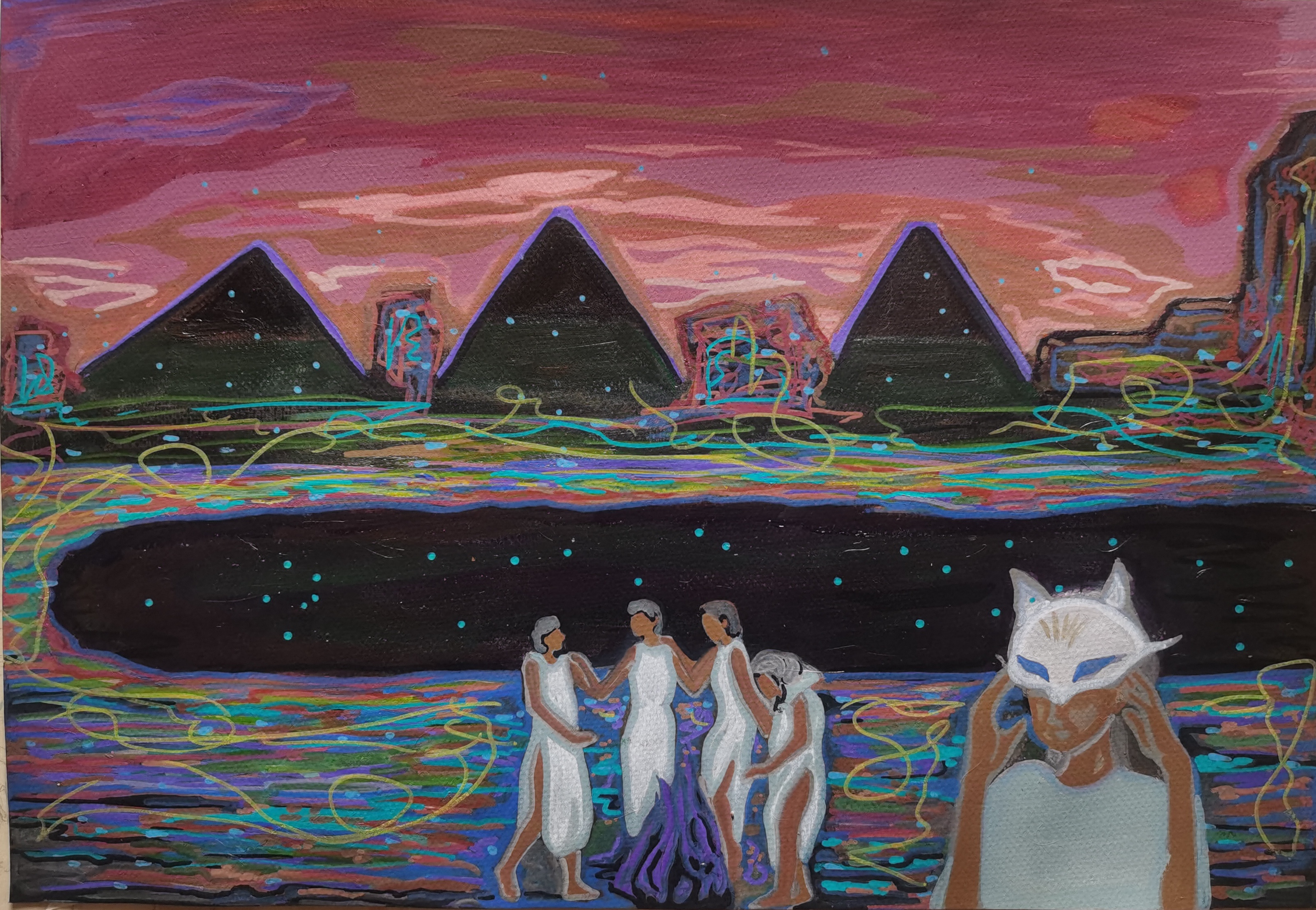 巫镜39×27cm