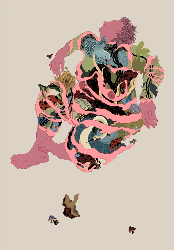 Gaia I56x78 inches