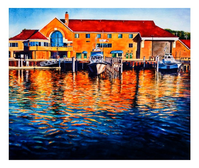 Lake Michigan56X80 inches