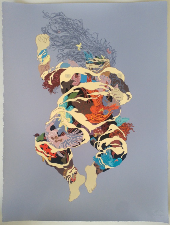 Gaia III31x23 inches
