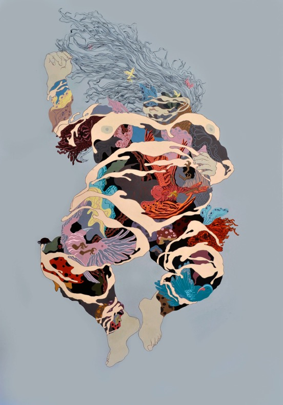 Gaia III56x78  inches