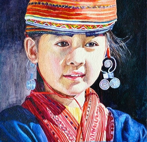 Oriental Expression series20x20_inch