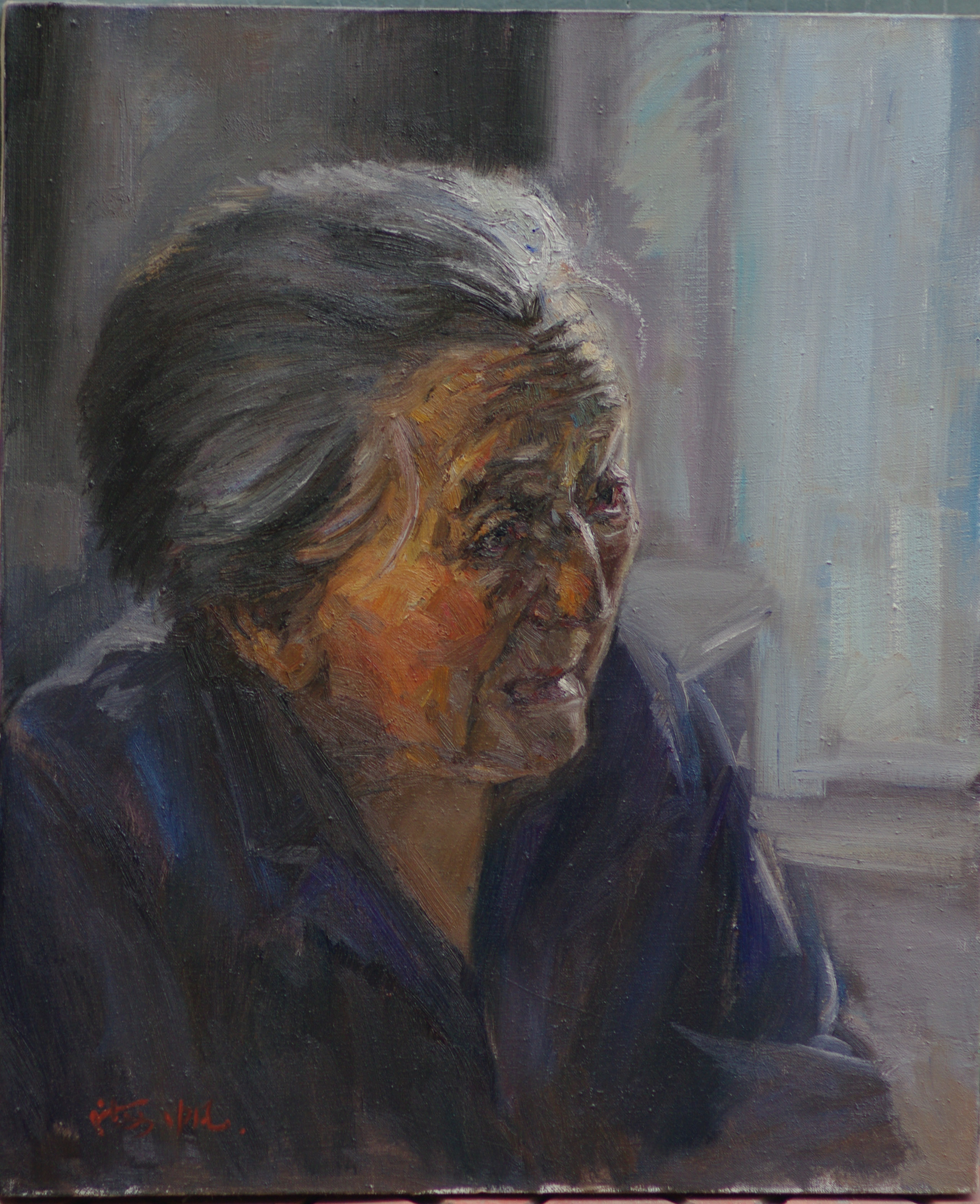 奶奶50x60cm