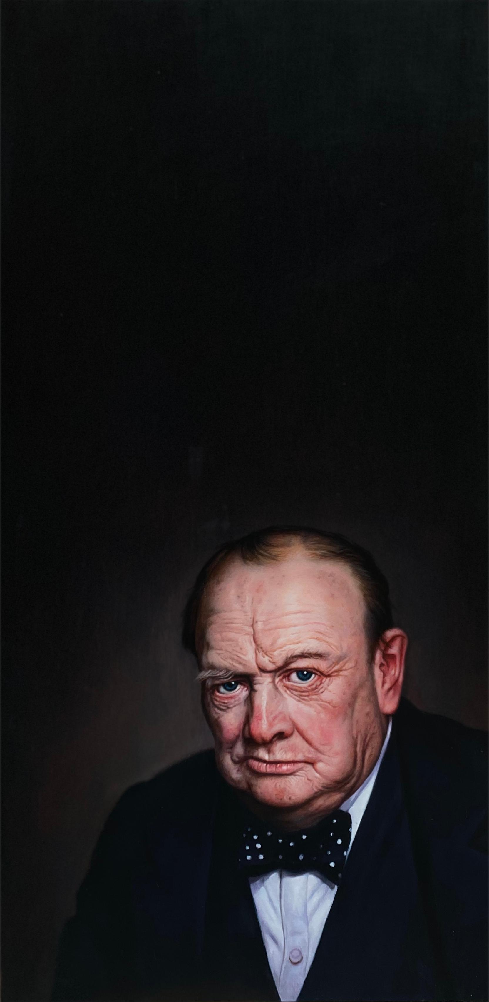 丘吉尔50x100cm