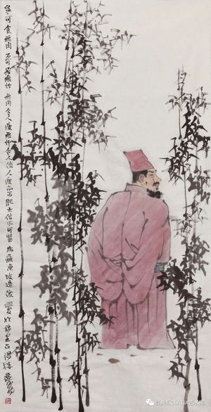 东坡爱竹