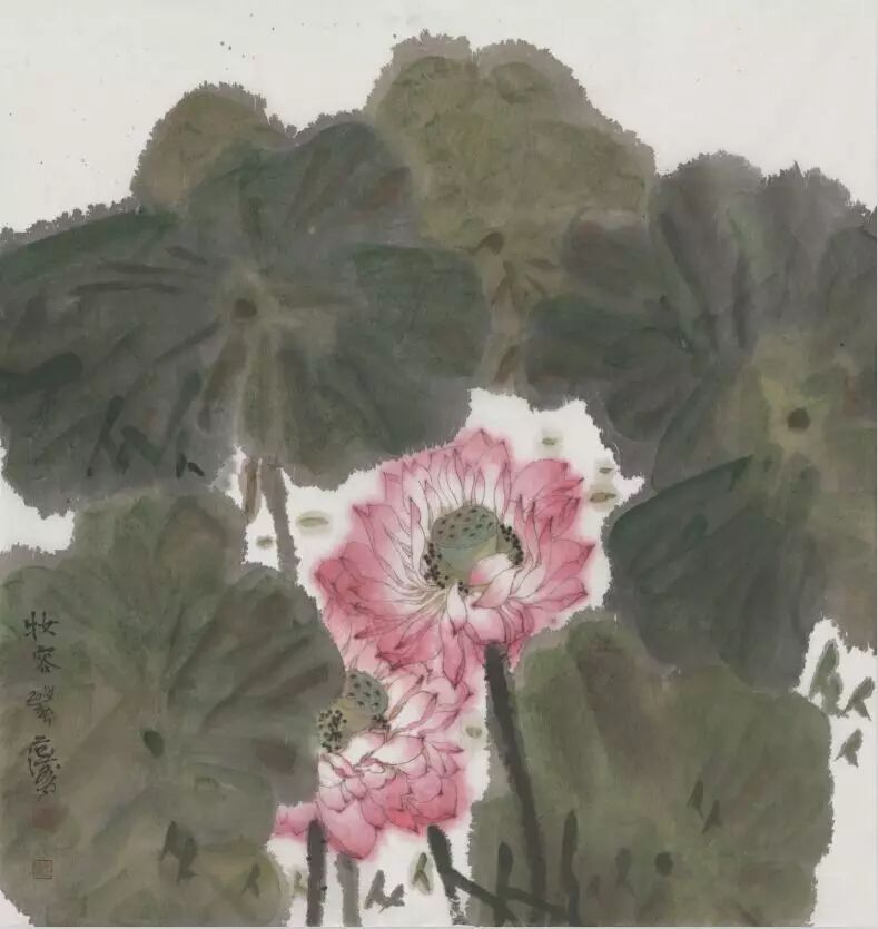香远益清72×72cm