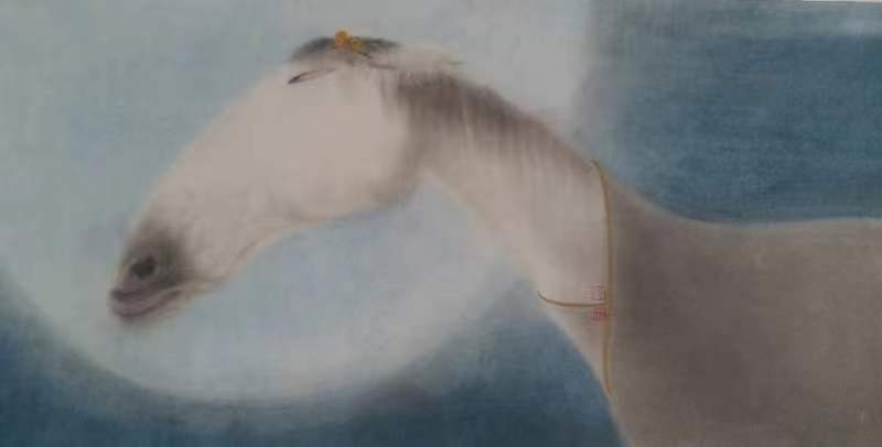 《神游记之空行》50x100cm