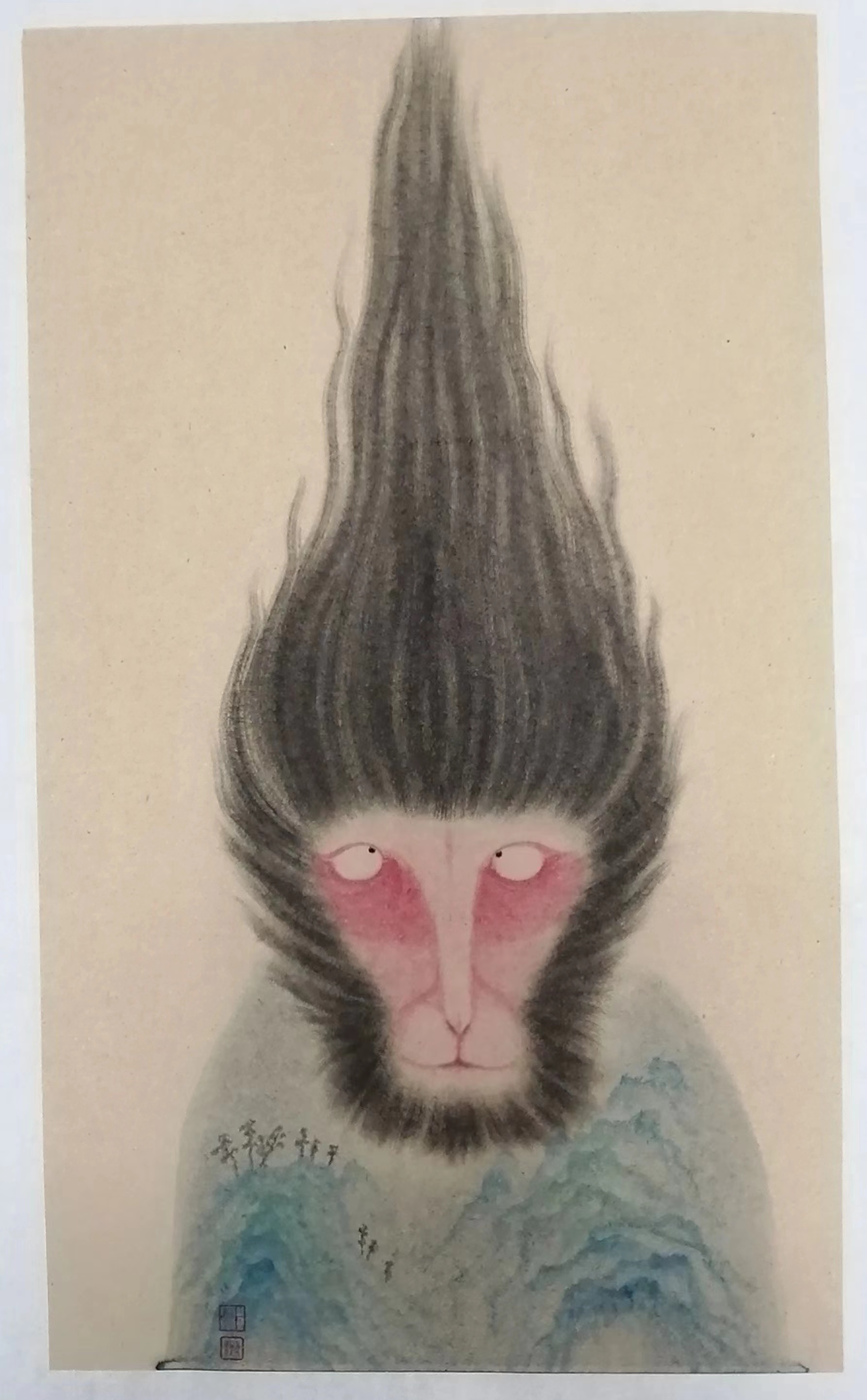 《神游记之一》42x72cm