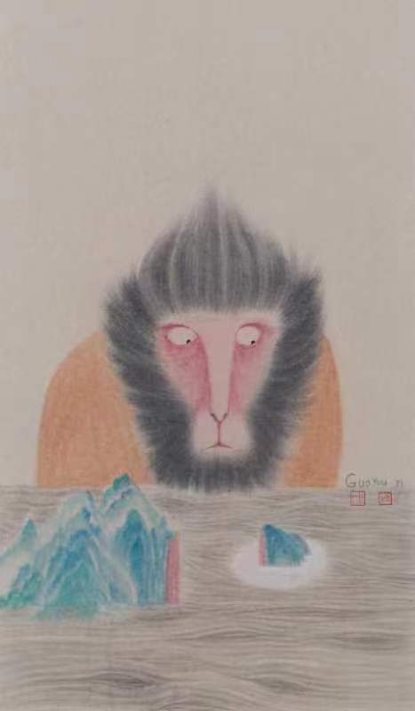《盛餐之一》42x72cm