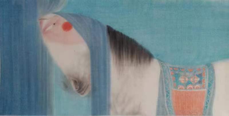 《神游记之戏》50x100cm