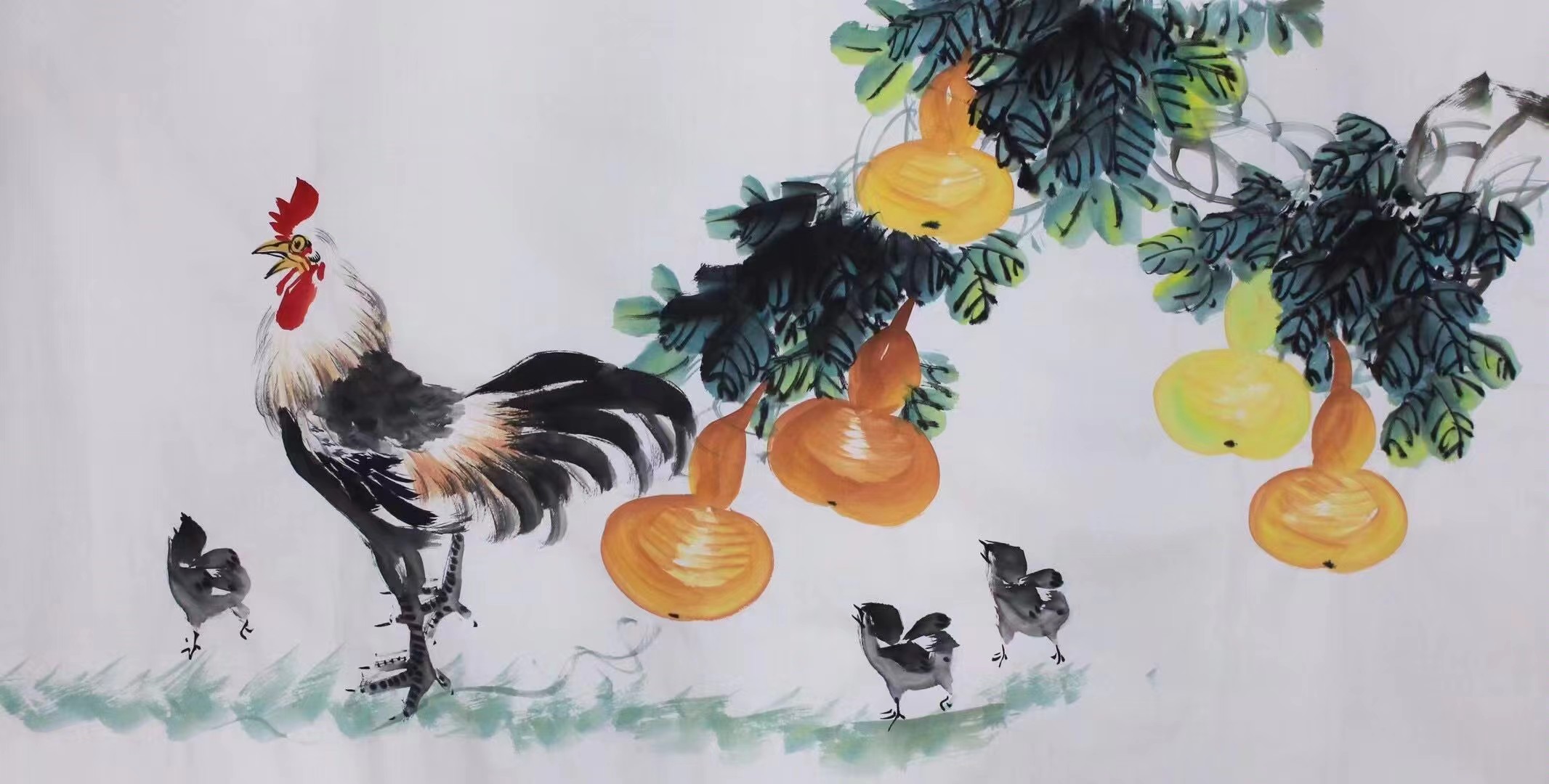福禄大吉50×100cm